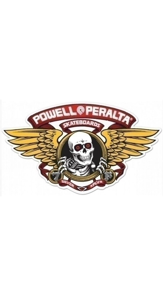 Adesivo Powell Peralta Ripper 3” – Sticker Originale Per Skateboard, Laptop, Casco – Dimensioni 7,6 Cm
