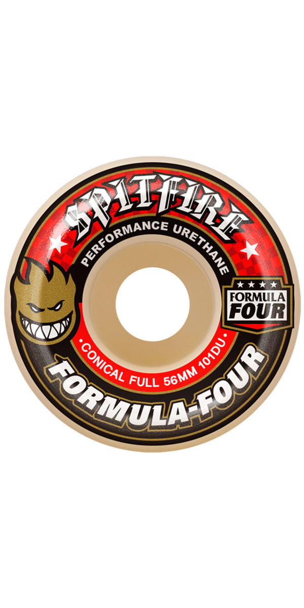 Spitfire Formula Four 53mm F4 Conical Full Skateboard Wheels – 101a
