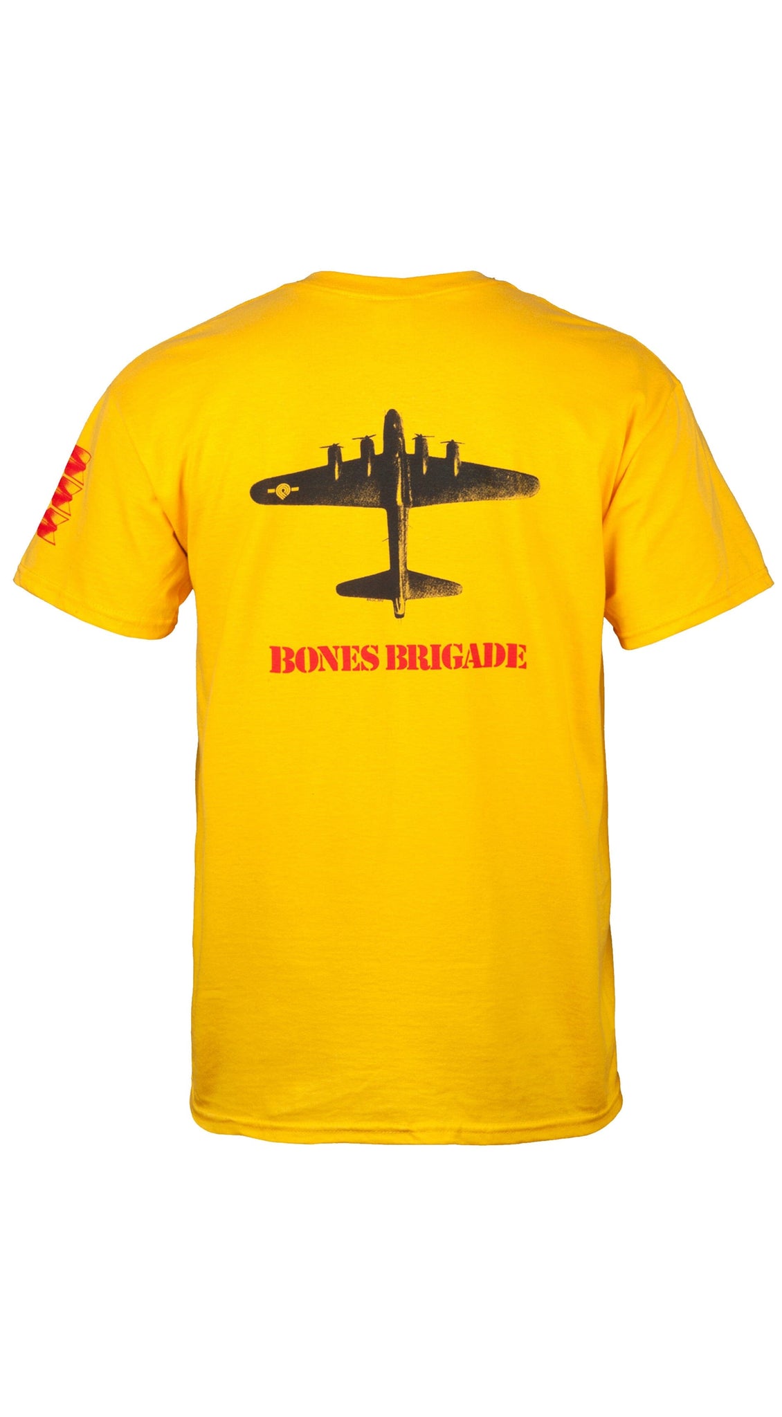 Powell Peralta Bones Brigade Bomber Yellow T-shirt PREORDER- Camiseta Ropa Powell Peralta 