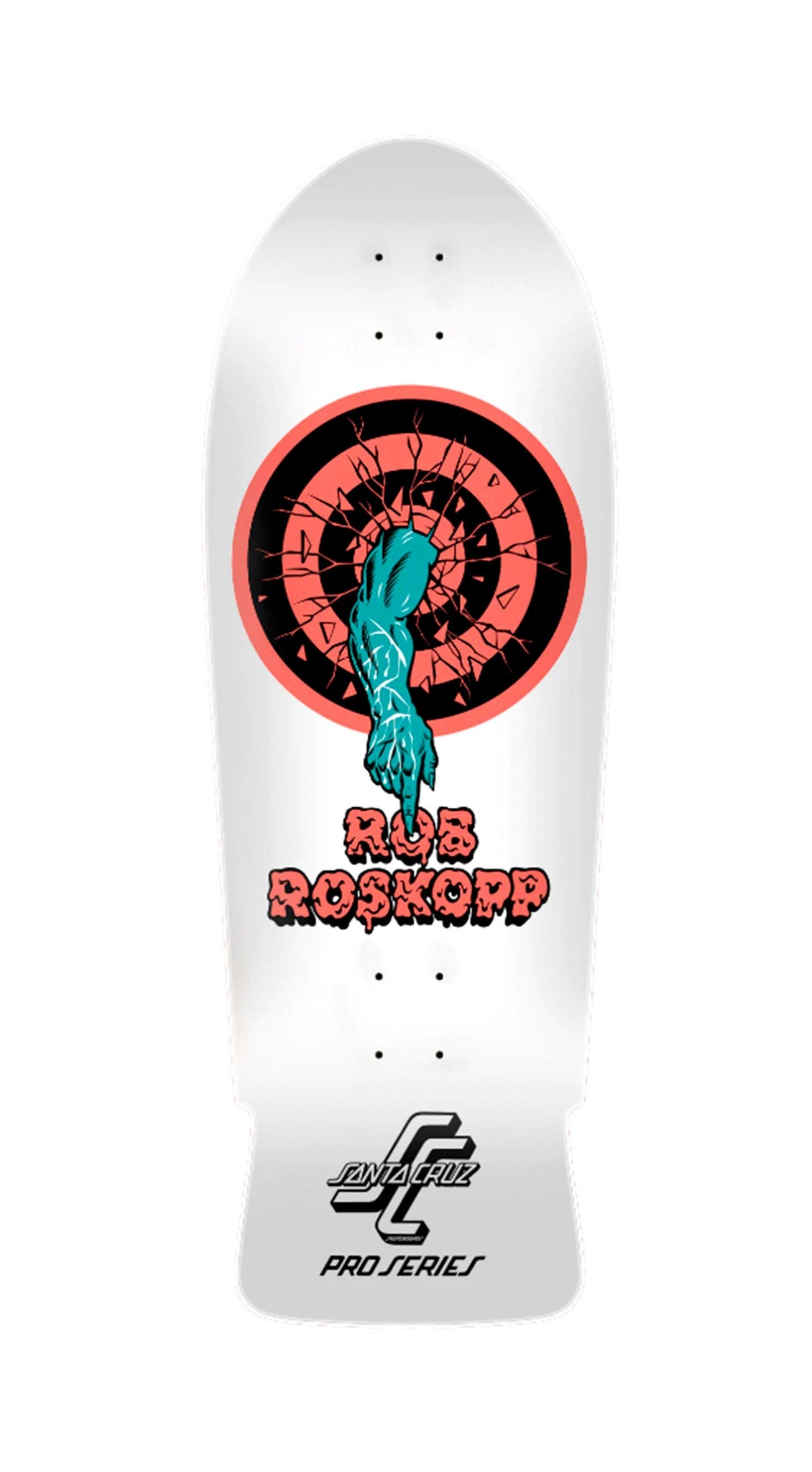 Santa Cruz 10.35in Roskopp One Reissue Skateboard Deck Preorder-Tabla Skate Santa Cruz Skateboards 
