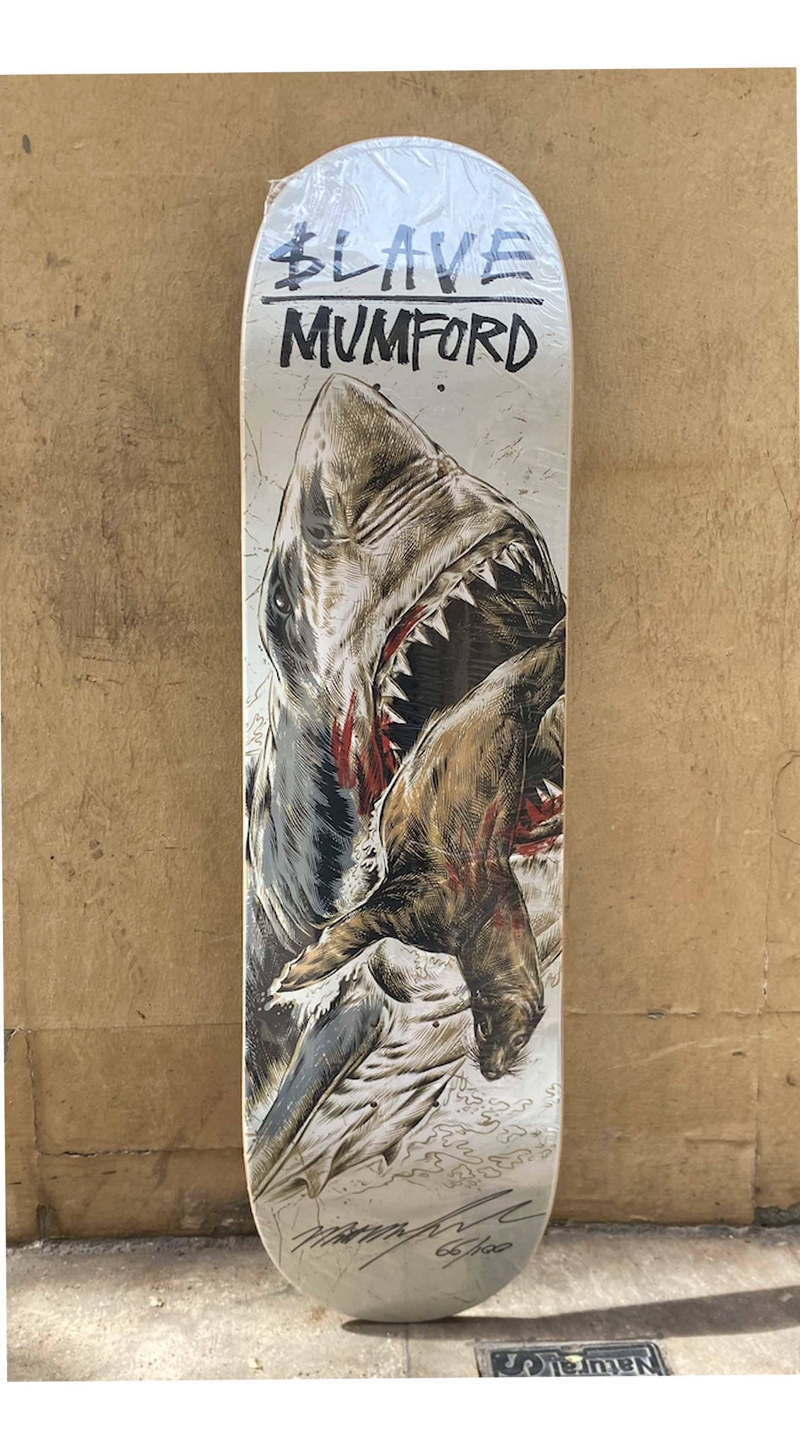 Slave Mumford ANIMAL KINGDOM PEARL 8.5 Skateboard Deck - Tabla Tablas Slave 