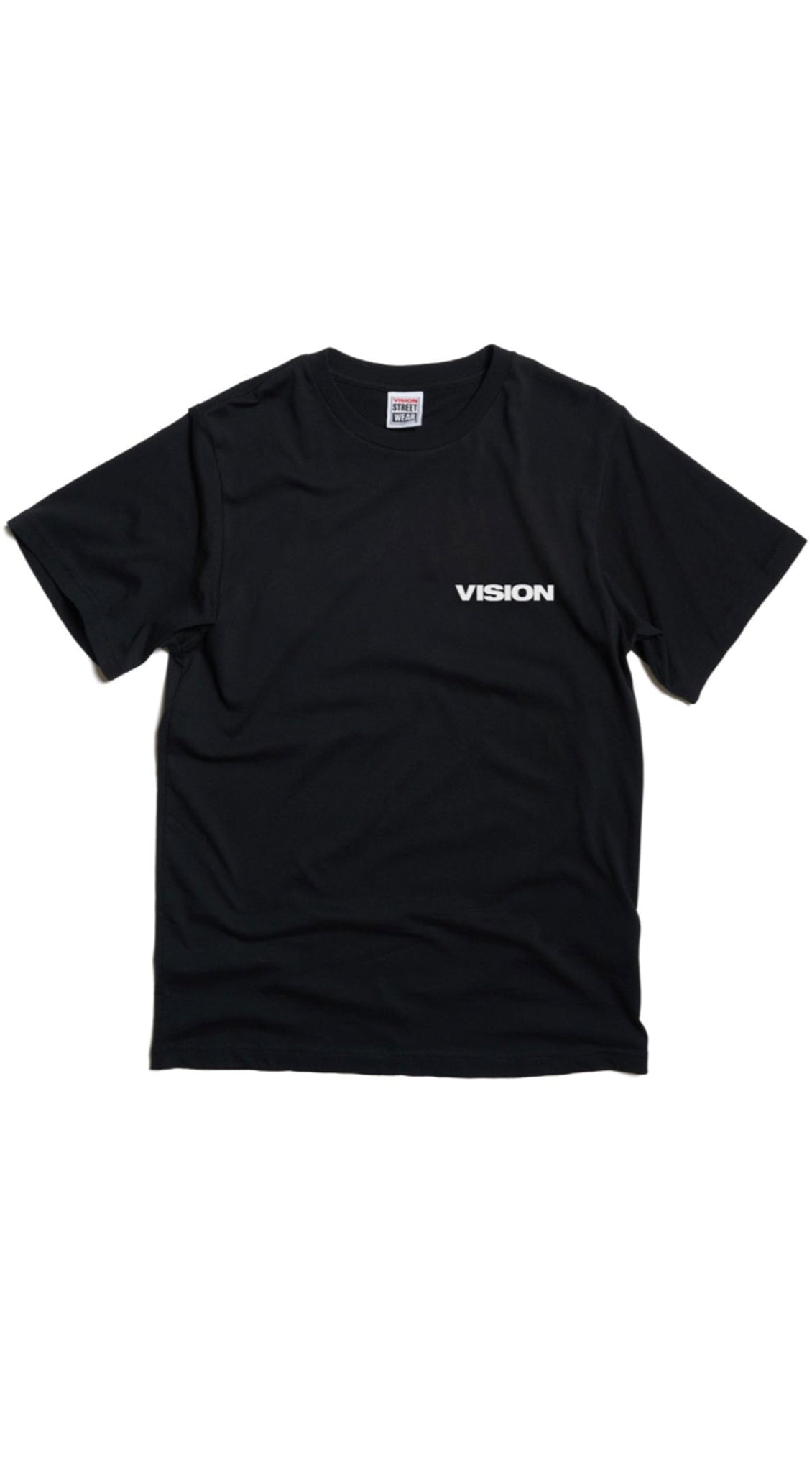 Vision Street Wear Twist Box Logo Black Washed S/S T-shirt - Camiseta Ropa Vision Skateboards 