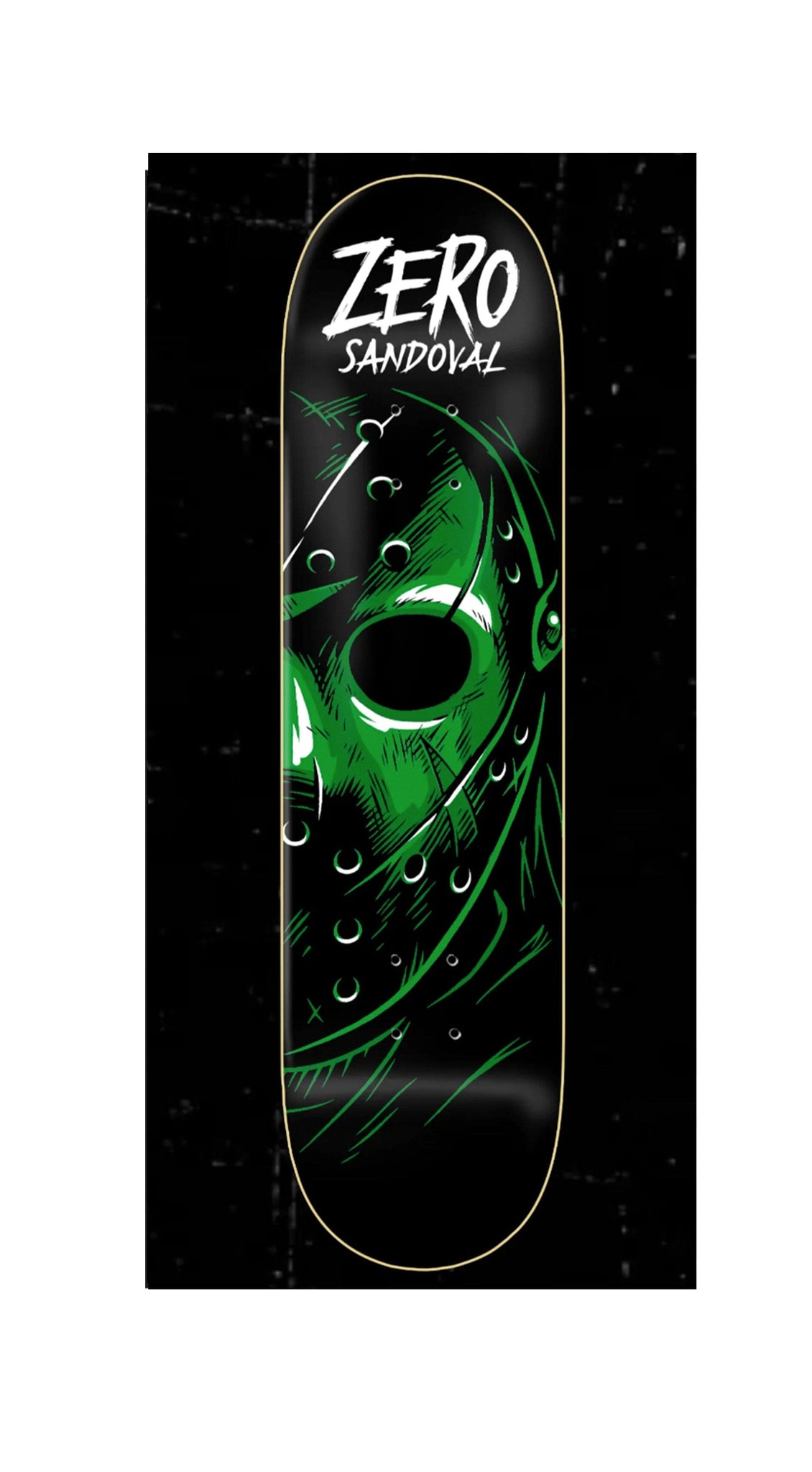Zero Sandoval GITD Fright Night 8.5 Skateboard Deck Preorder-Tabla Skate Tabla/Deck Zero Skateboards 