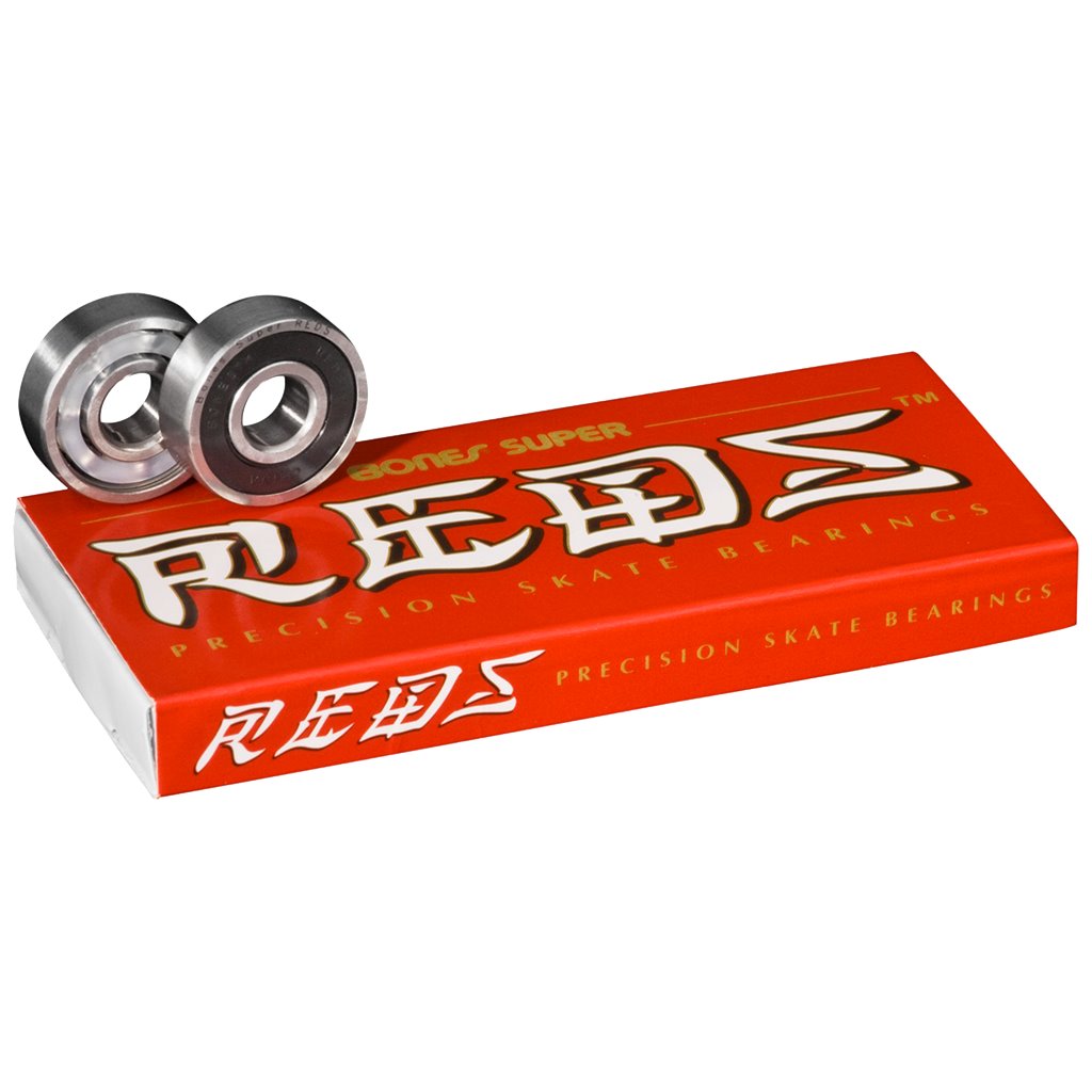 Bones Super Reds Precision Bearings - Rodamientos de Precisión - Furtivo! Skateboarding