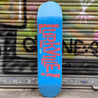 Lurkville Logo Blue/Red 8.0 Skateboard Deck - Tabla Skate Tabla/Deck Lurkville 