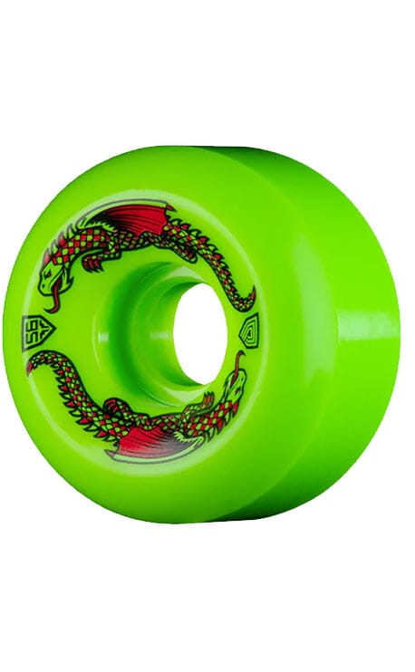 Powell Peralta Dragon Formula 56mm Green Skateboard Wheels - Ruedas Ruedas Powell Peralta 