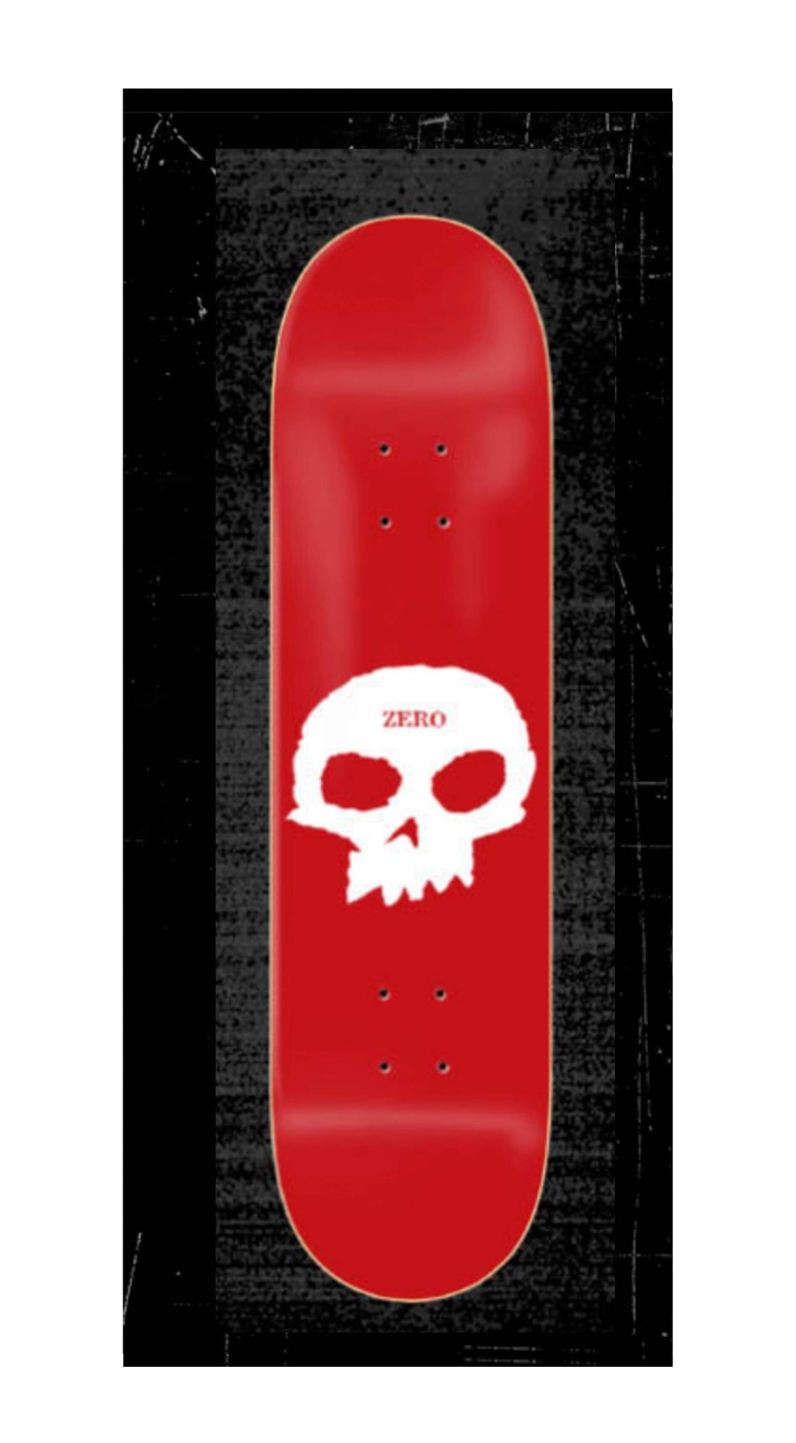 Zero Single Skull Red 8.2 Skateboard Deck-Tabla Skate Tabla/Deck Zero Skateboards 