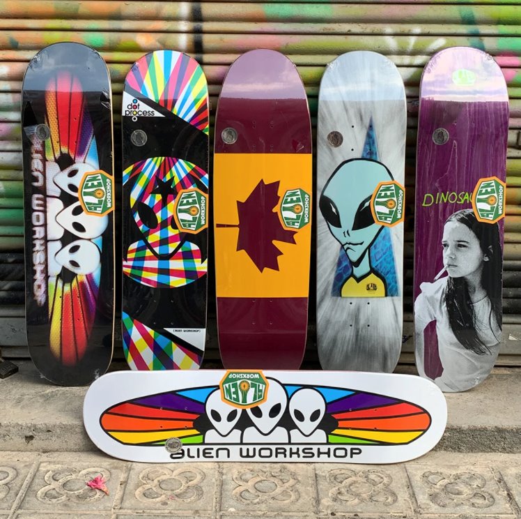 Alien Workshop ! | Furtivo! Skateboarding