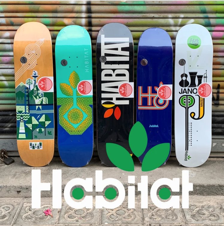 Habitat Skateboards skateboard habitat