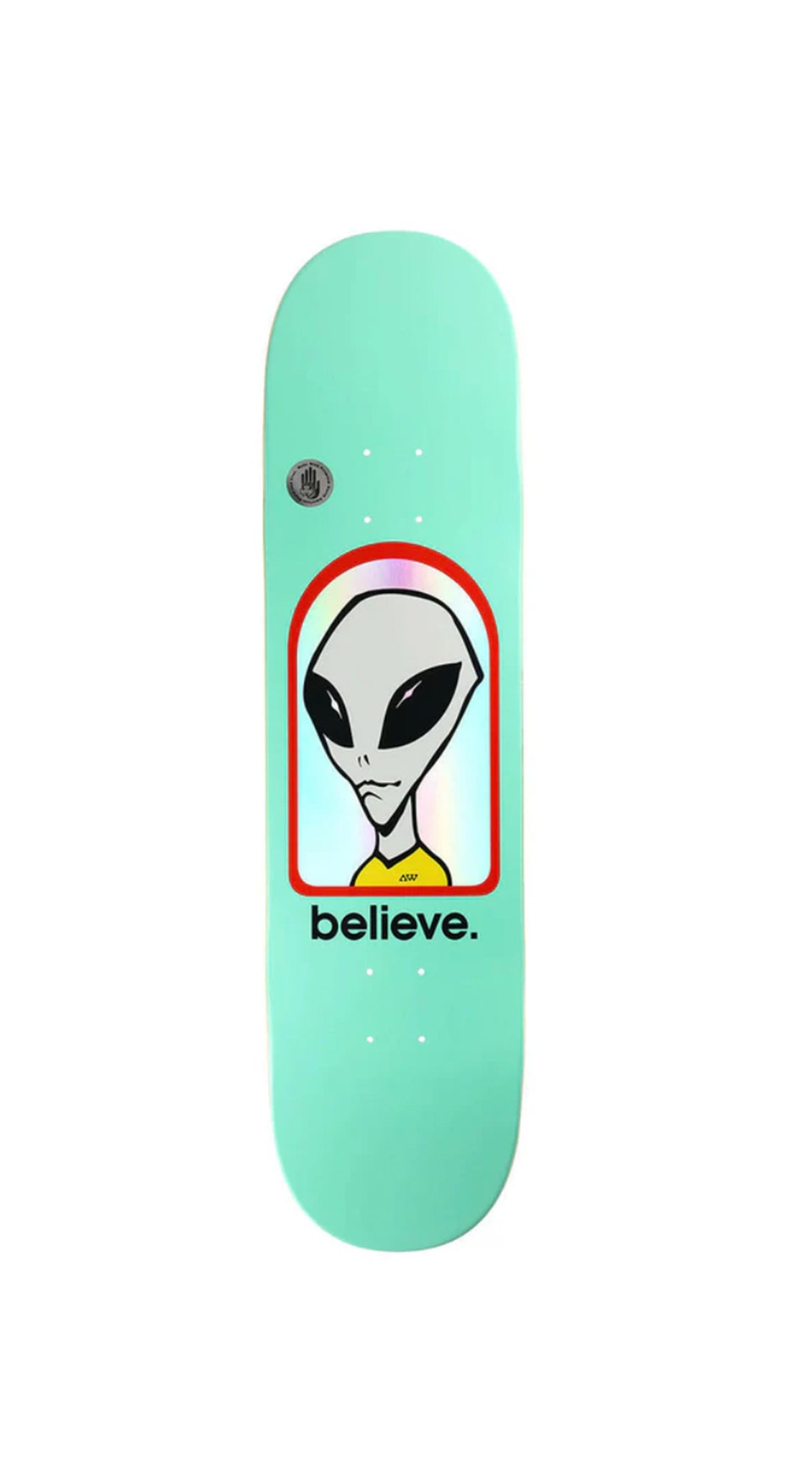 Alien Workshop Believe Hologram 2 8.25 Skateboard deck -Tabla