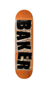 Baker Hawk Brand logo Big Buck 8.5" Skateboard Deck- Tabla