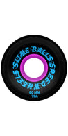 Santa Cruz Brain Busters 3D Og Slime Black 60mm 78a Skateboard Wheels - Ruedas