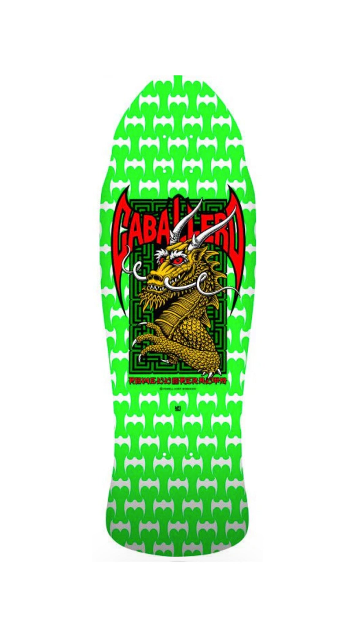 Powell Peralta Steve Caballero • Street '22' • 9.625" • Green / White- Tabla