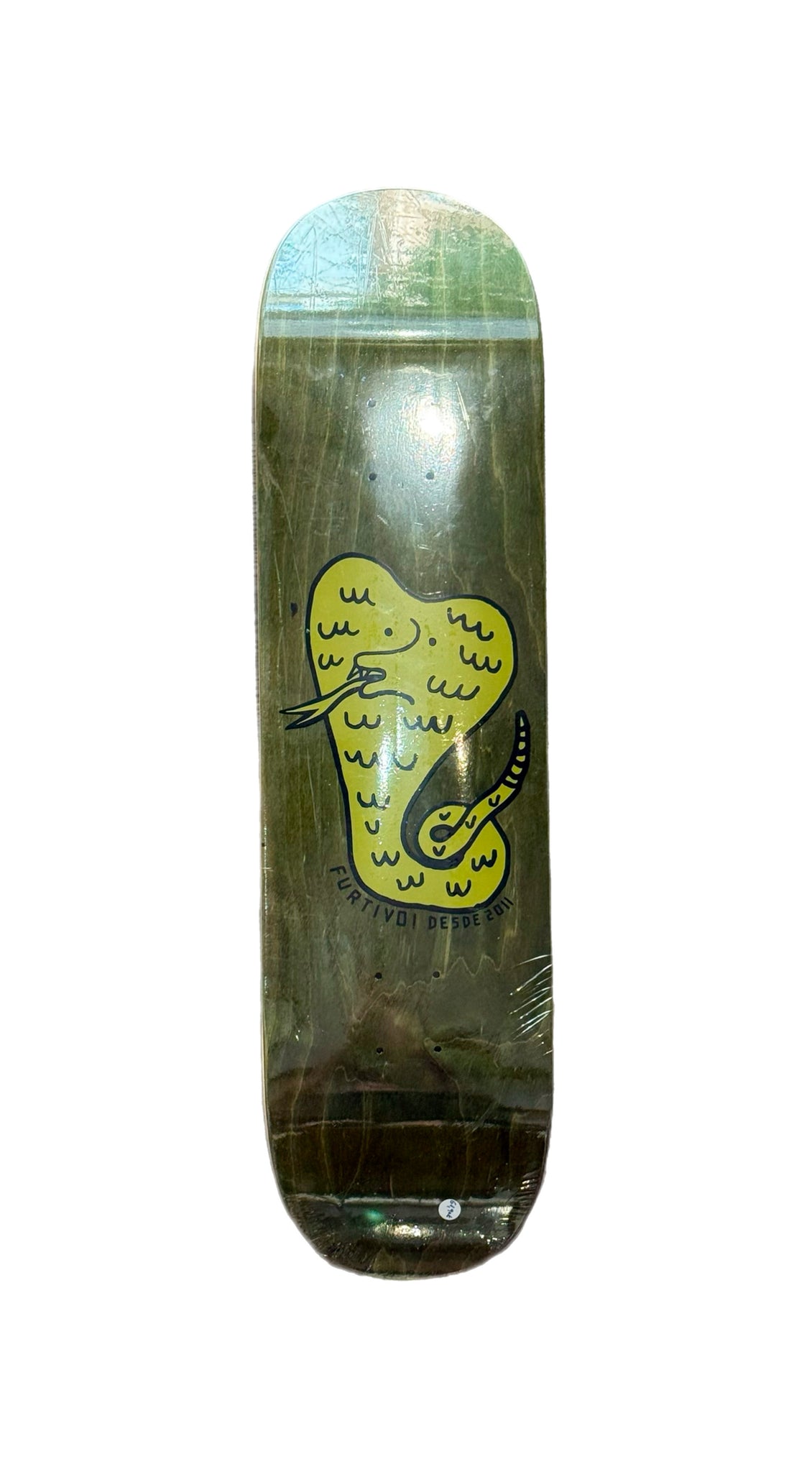 Furtivo Cobra H1 Shape 8.25” Skateboard Deck- Tabla Skate