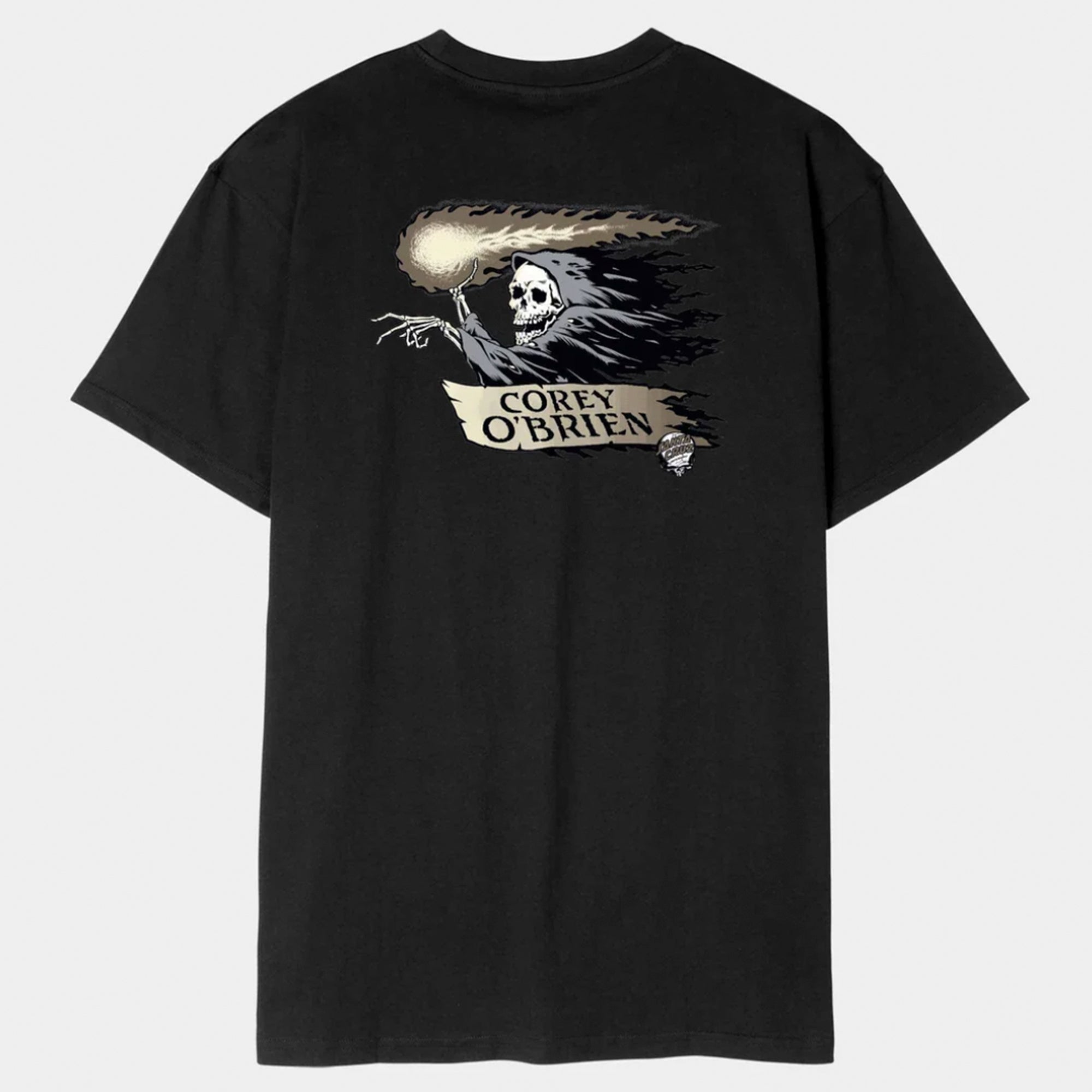SANTA CRUZ COREY O'BRIEN 死神 Tシャツ ネイビー L Santa Cruz O'Brien Reaper T-Shirt - Camiseta | Furtivo! Skateboarding
