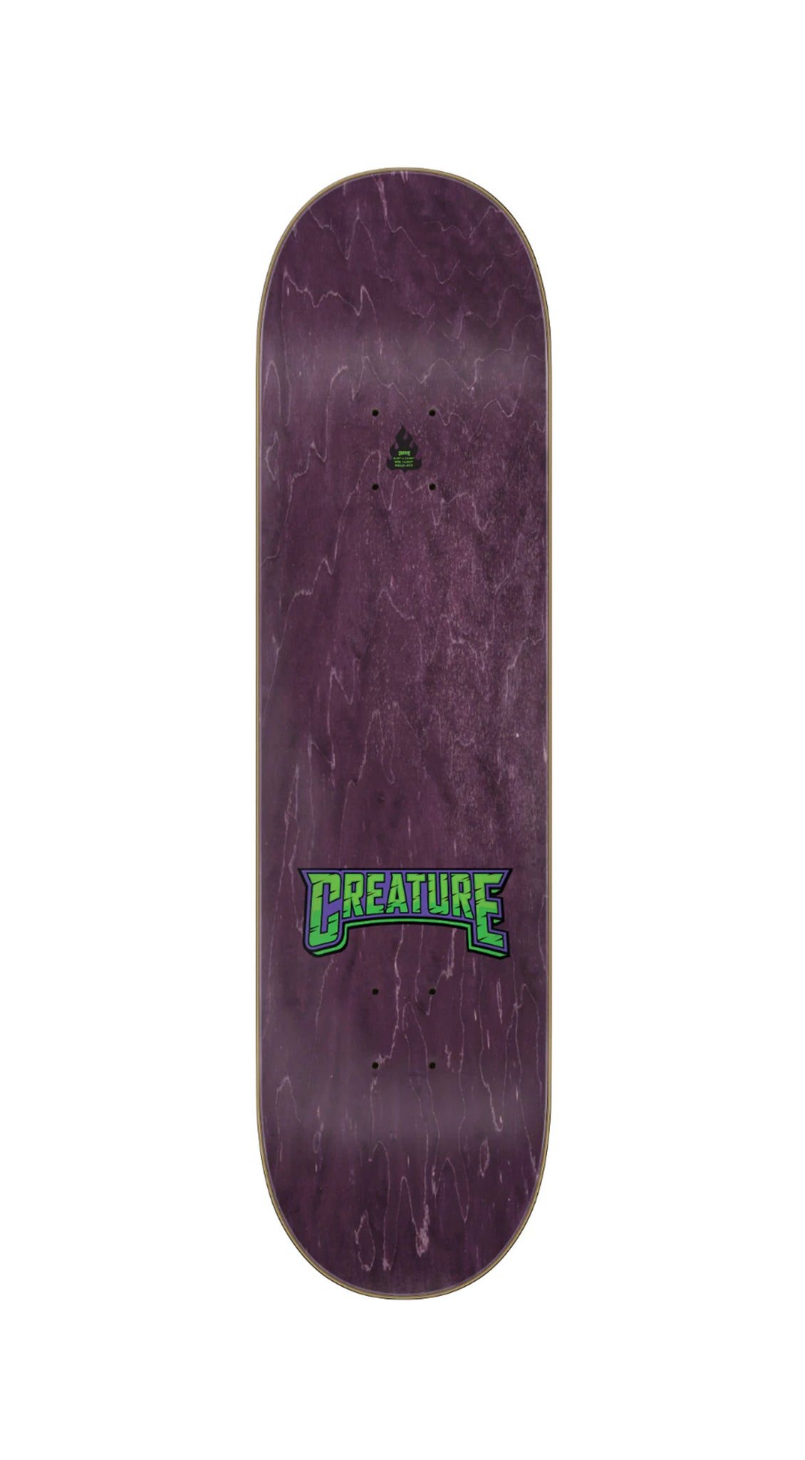 Creature Decks Lockwood Robo Wolf Pro 8.25” x 32.04 Skateboard Deck- Tabla Skate