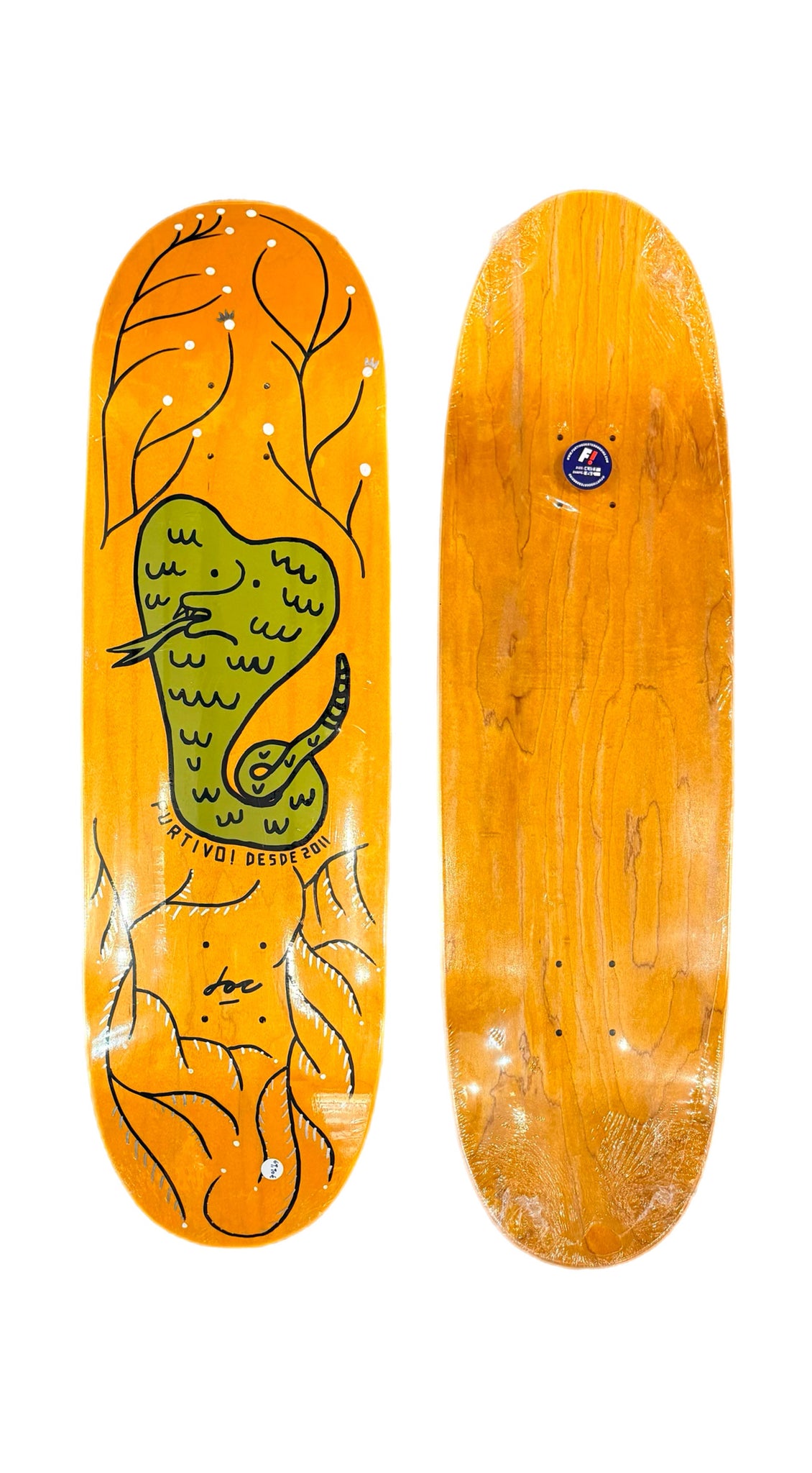 Furtivo  Egg1 9.125 Mystery box Skateboard Deck- Edición Limitada