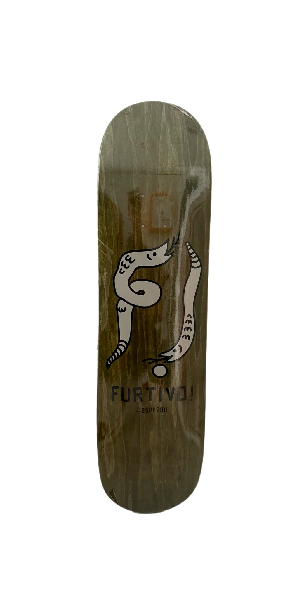 Furtivo Serpent P1 Shape 8.5” Skateboard Deck- Tabla Skate