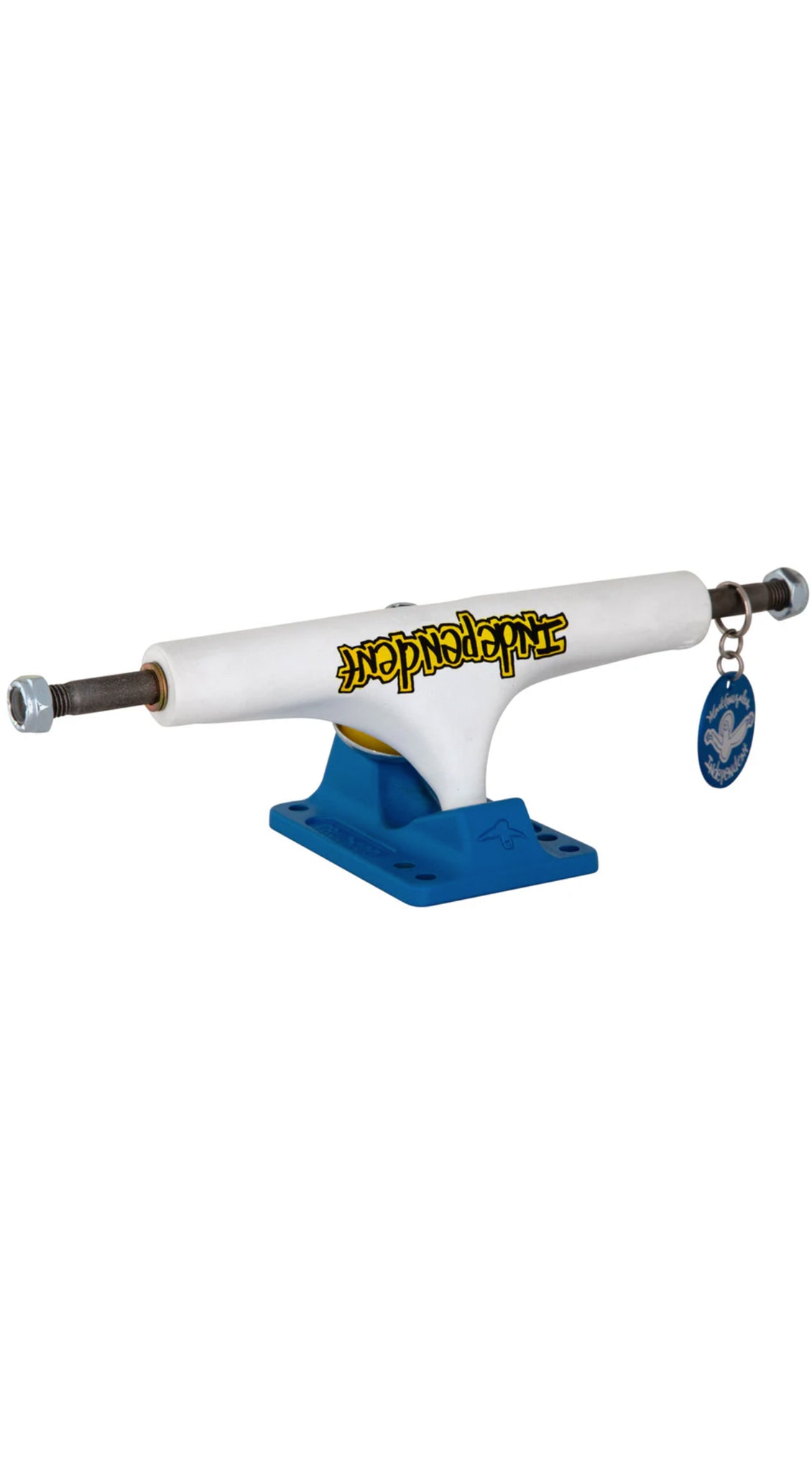 Independent Trucks Stage 4 Mark Gonzales Flat White Blue 166mm  Skateboard Trucks - Ejes