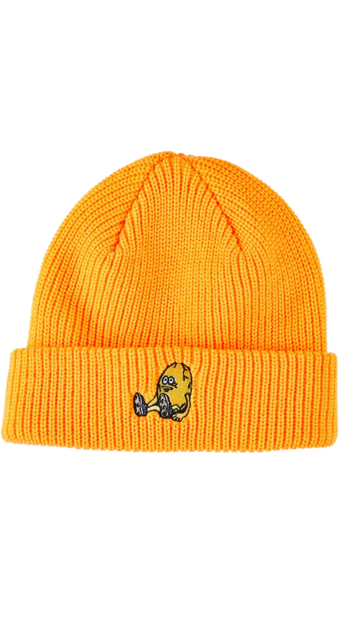 Heroin Big Egg Neon ORG Beanie- Gorro