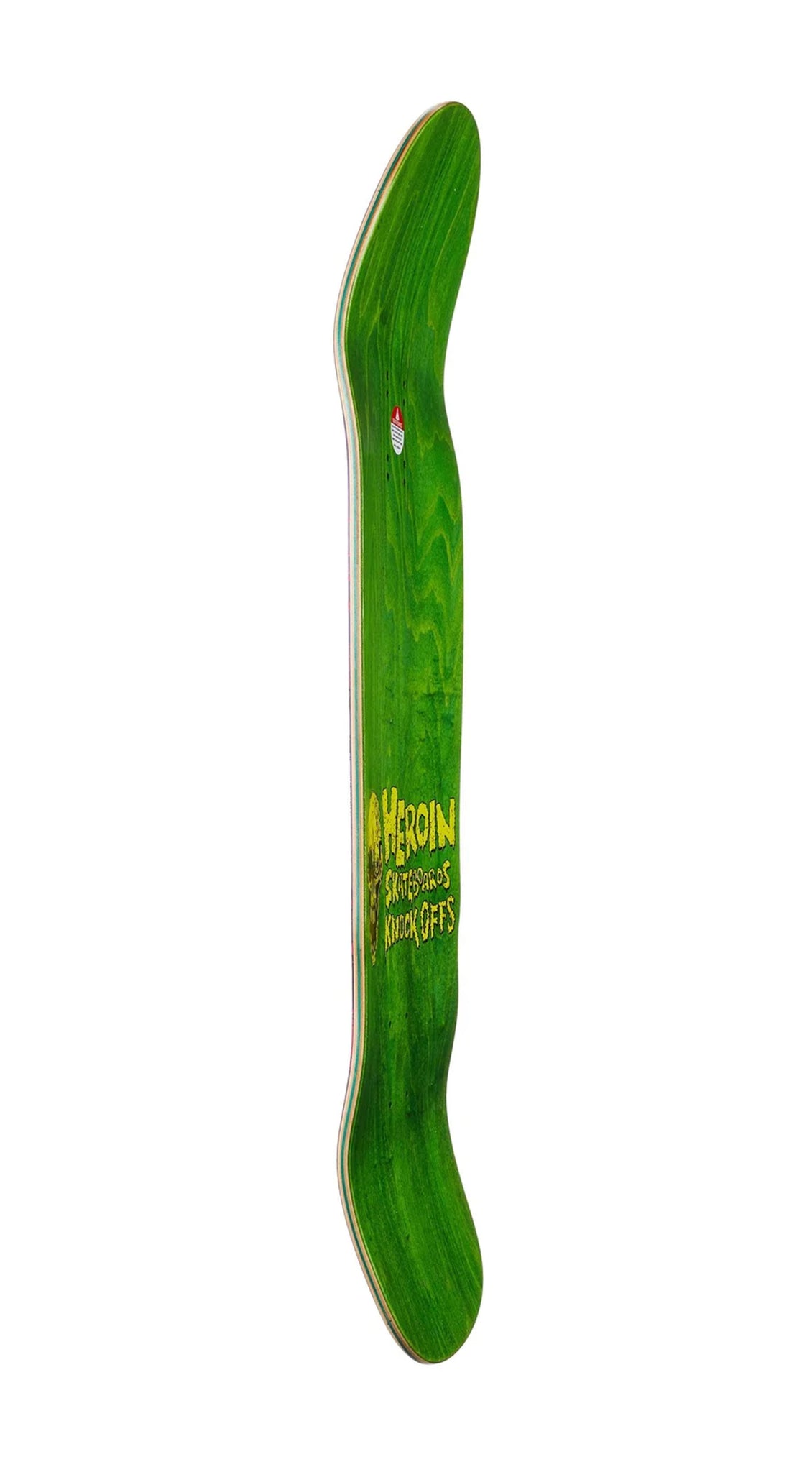 Heroin DD Knock Off Deck 10.1 Skateboard Deck - Tabla