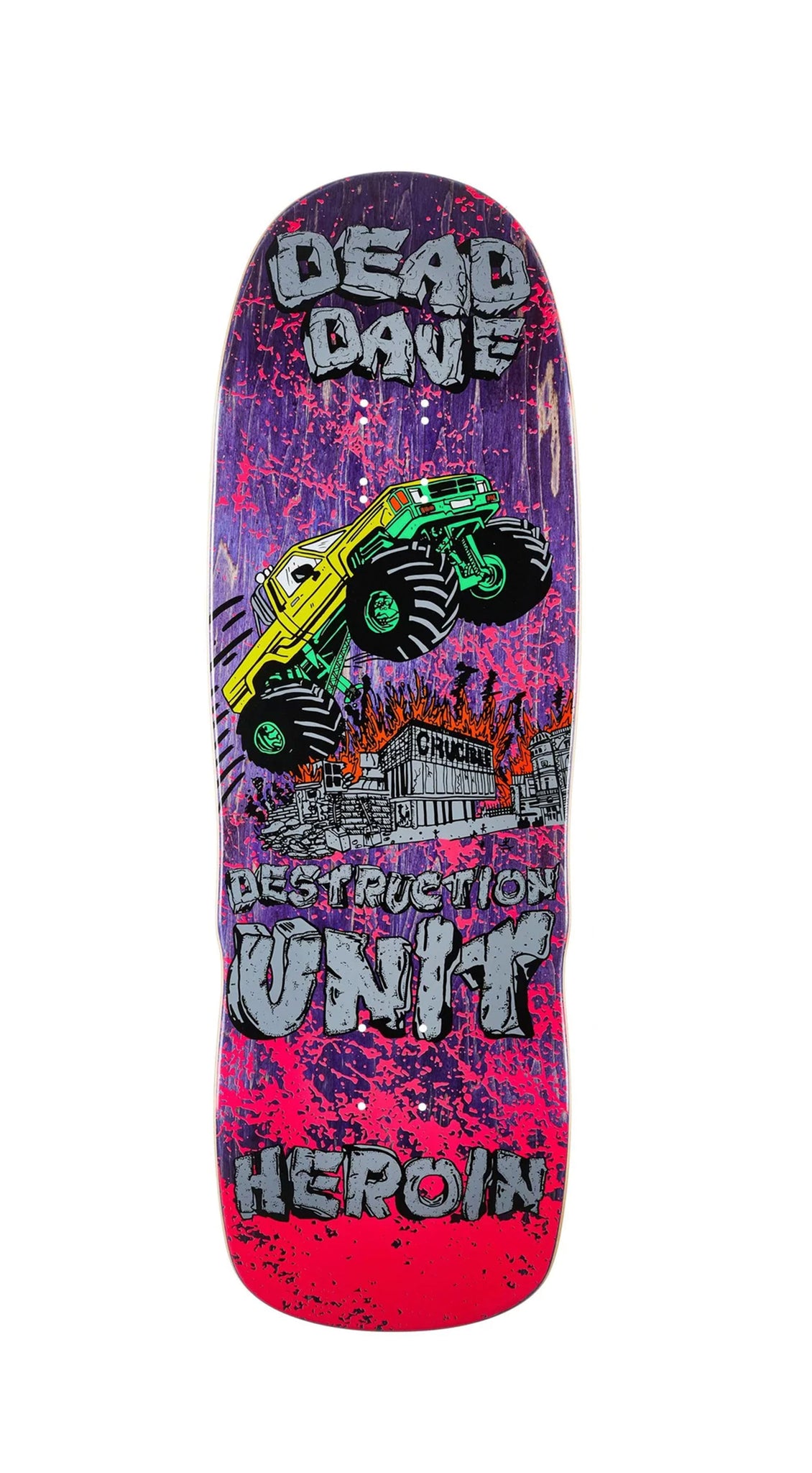 Heroin DD Knock Off Deck 10.1 Skateboard Deck - Tabla
