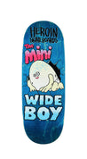 Heroin Mini Wide Boy 10.5 Skateboard Deck - Tabla