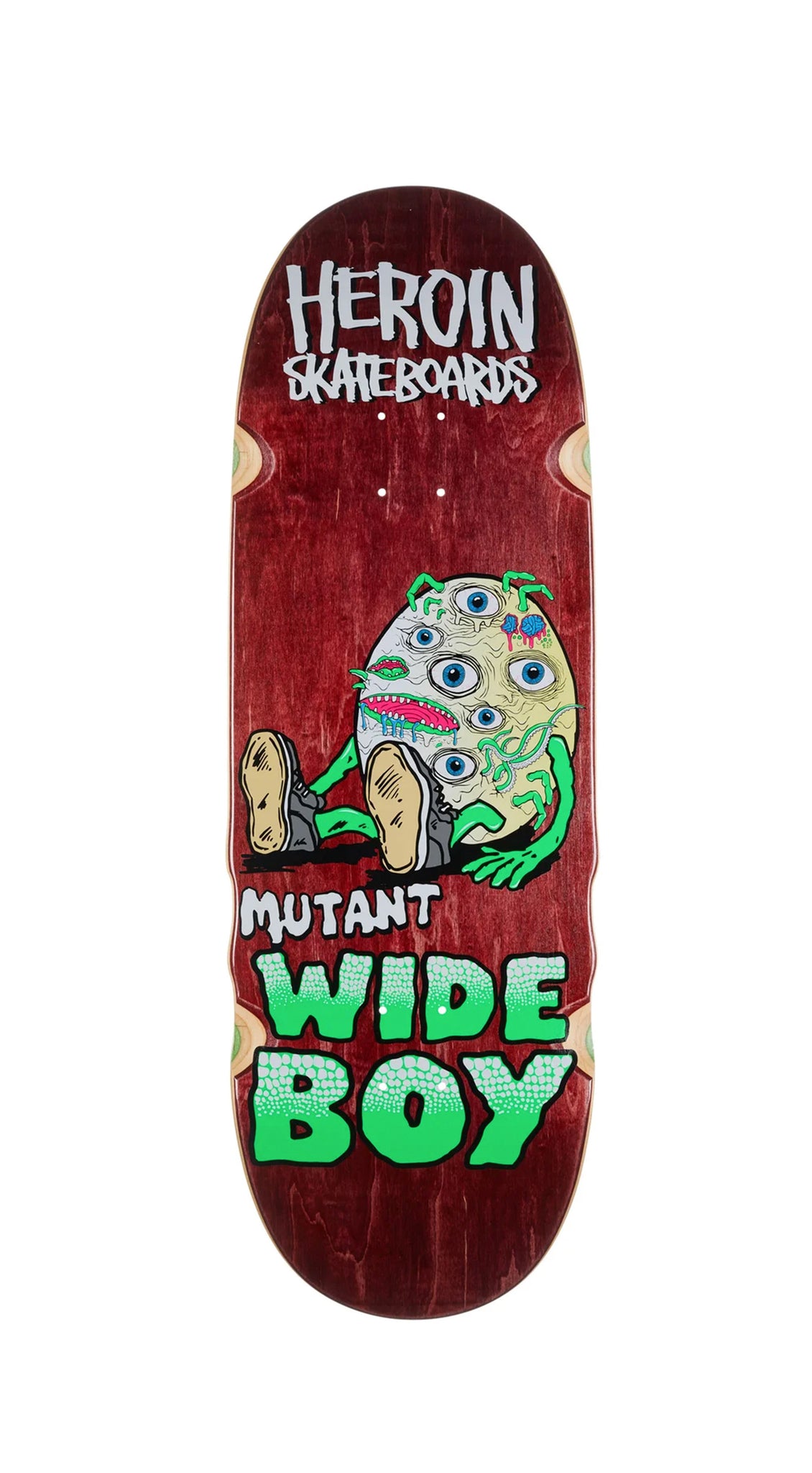 Heroin Mutant Wide Boy Deck 10.28 Skateboard Deck- Tabla