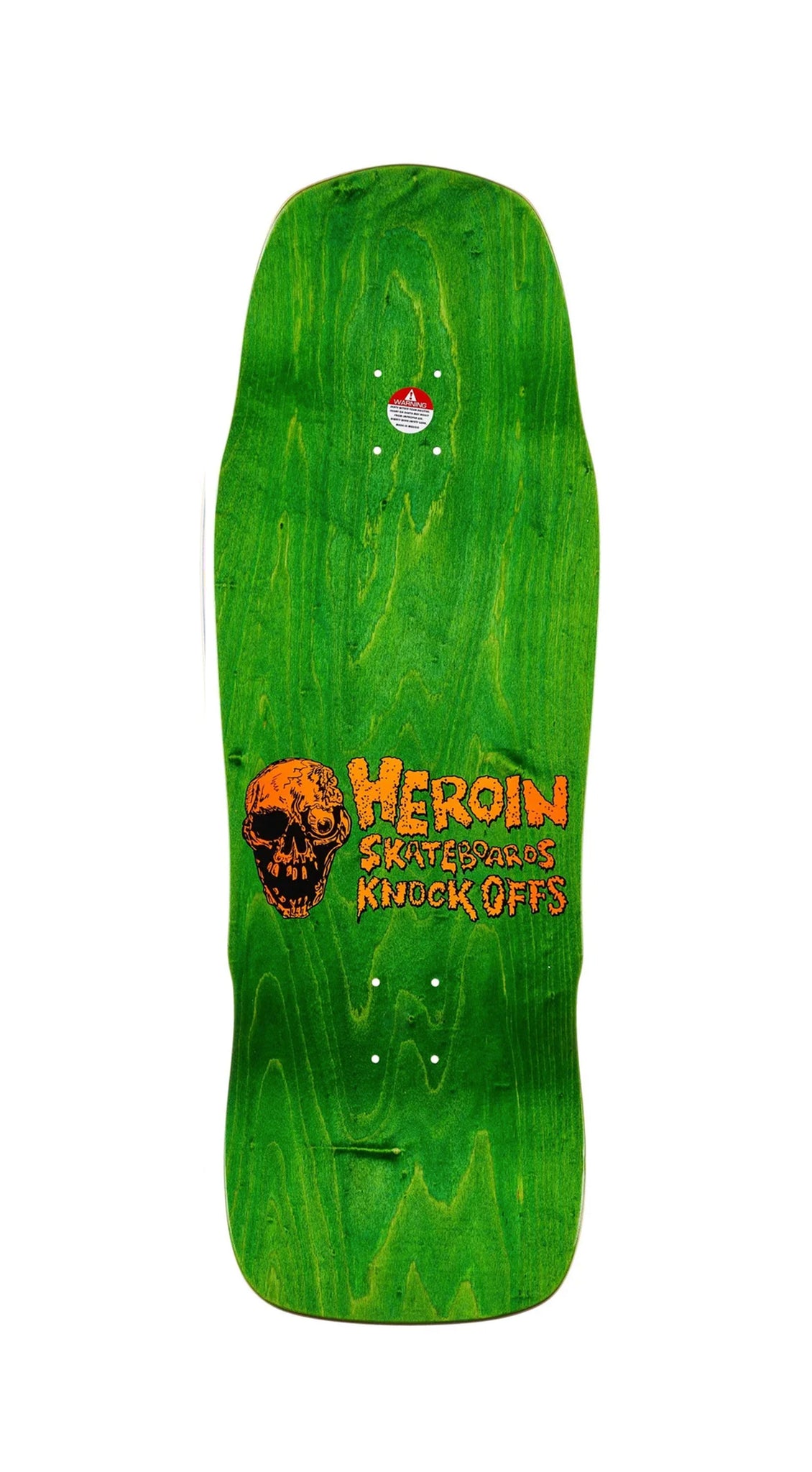 Heroin NH Knock Off Deck 10.25 Skateboard Deck - Tabla