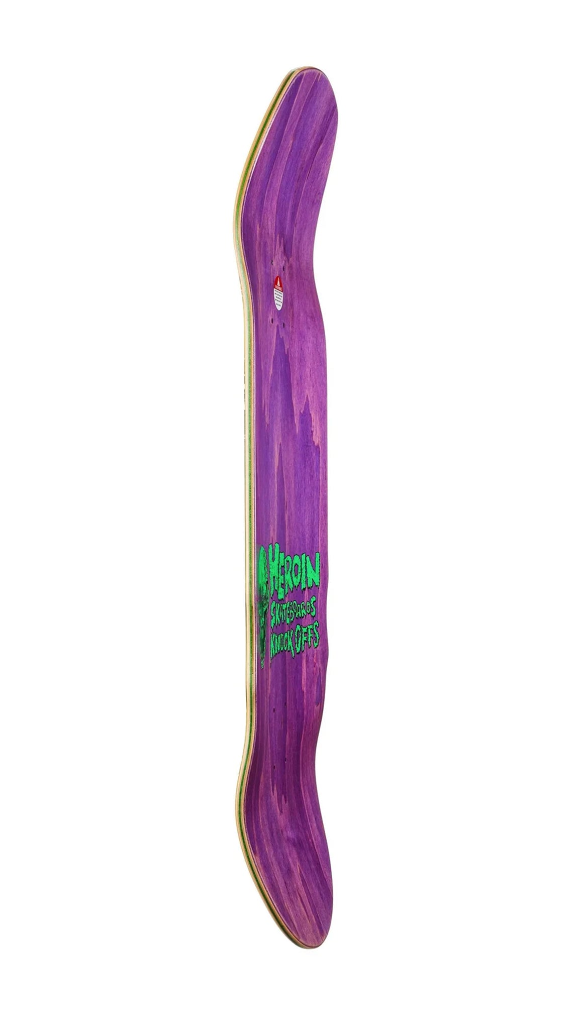 Heroin Swampy Knock Off Deck 10.6 Skateboard Deck - Tabla