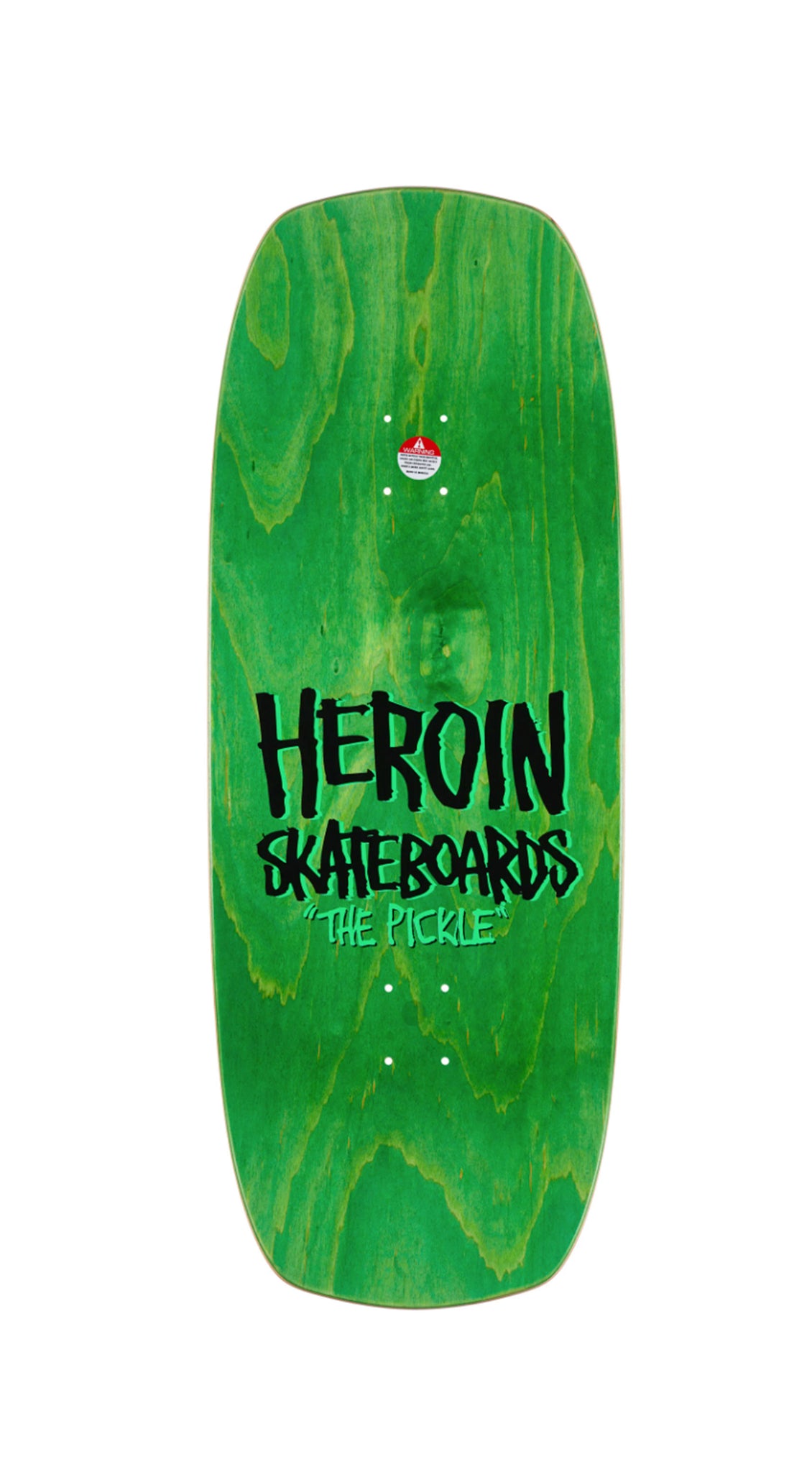 Heroin The Pickle Deck 12.0 Skateboard Deck- Tabla