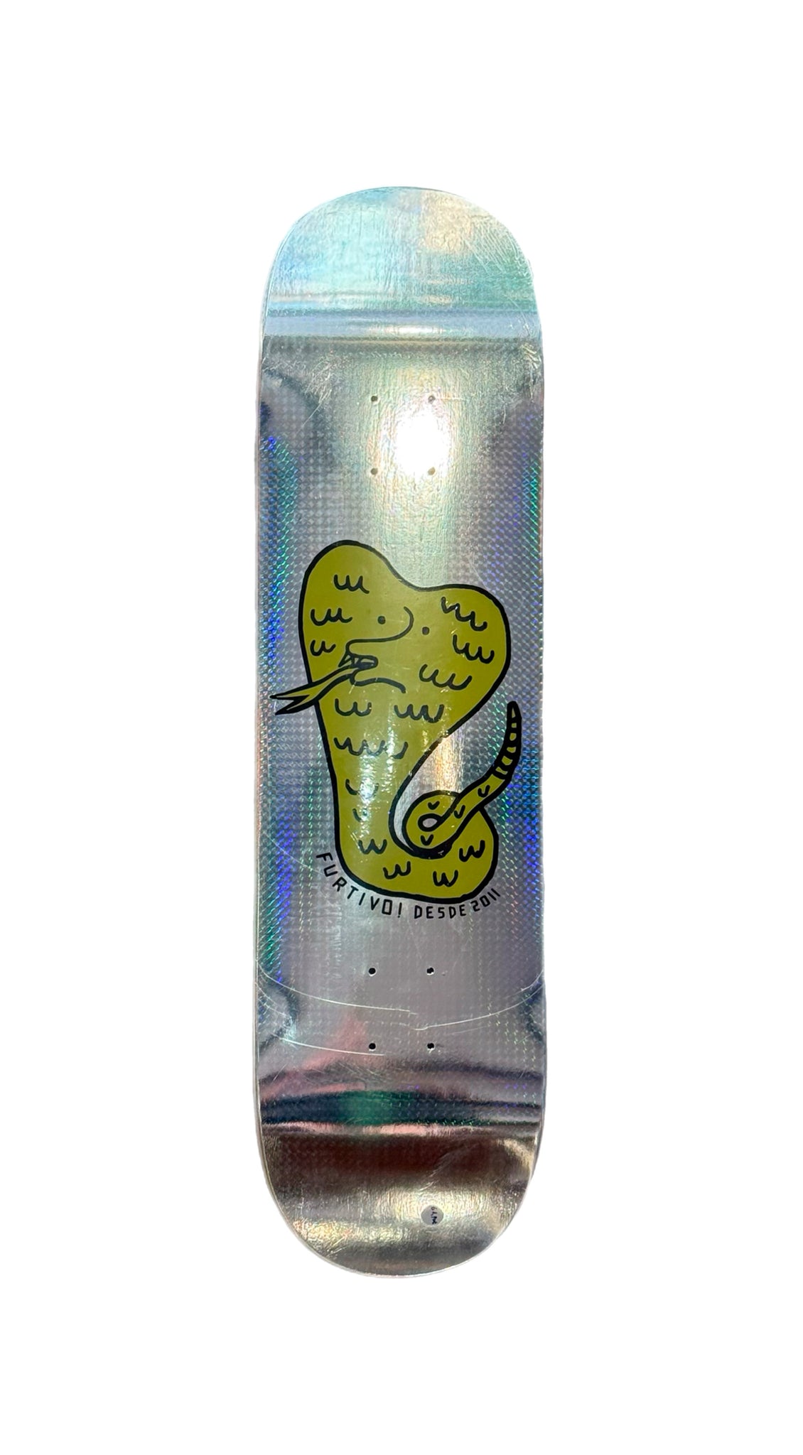 Furtivo Holo Cobra H1 Shape 8.25” Skateboard Deck- Tabla Skate