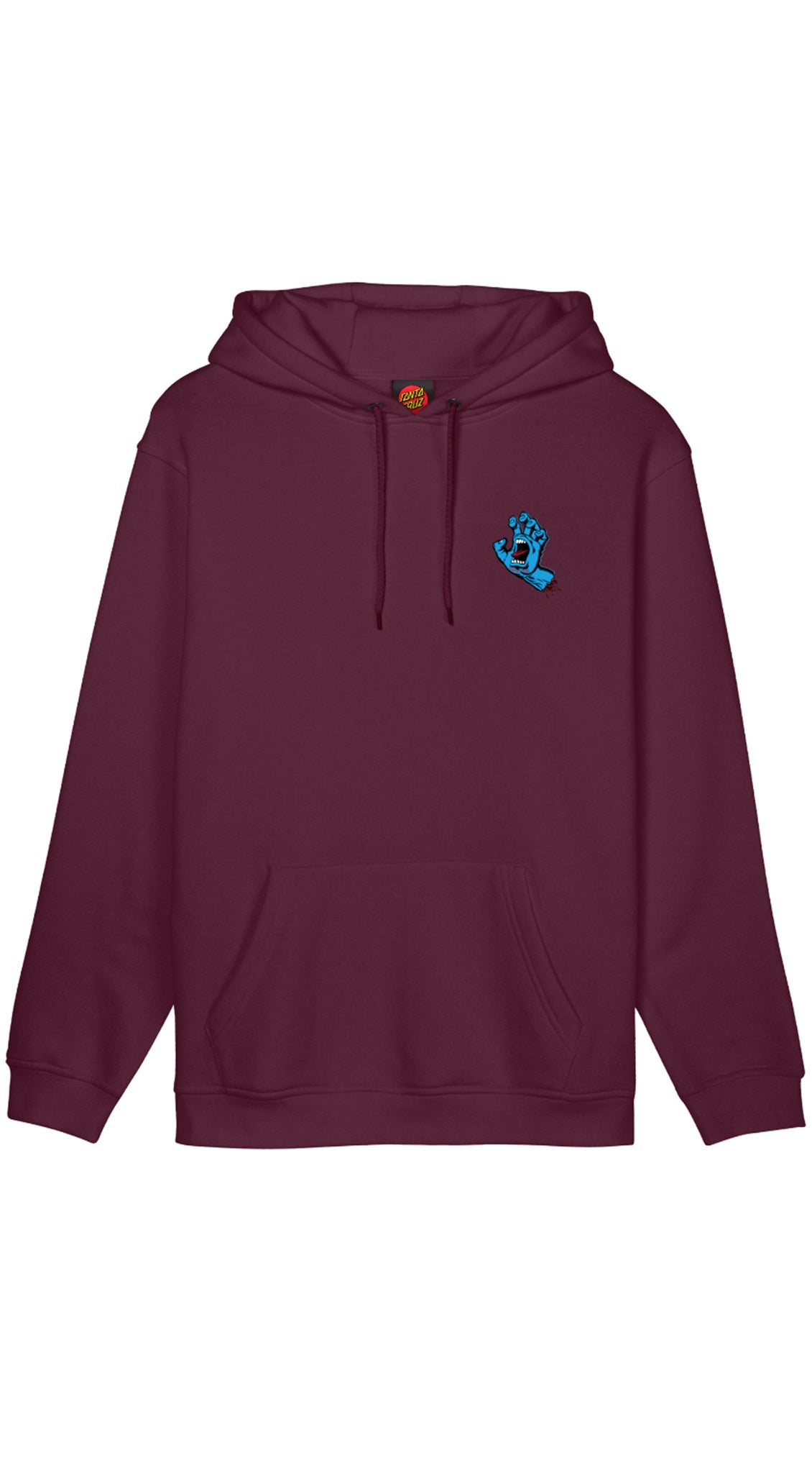 Santa Cruz Hood Screming Hand Cherry - Sudadera