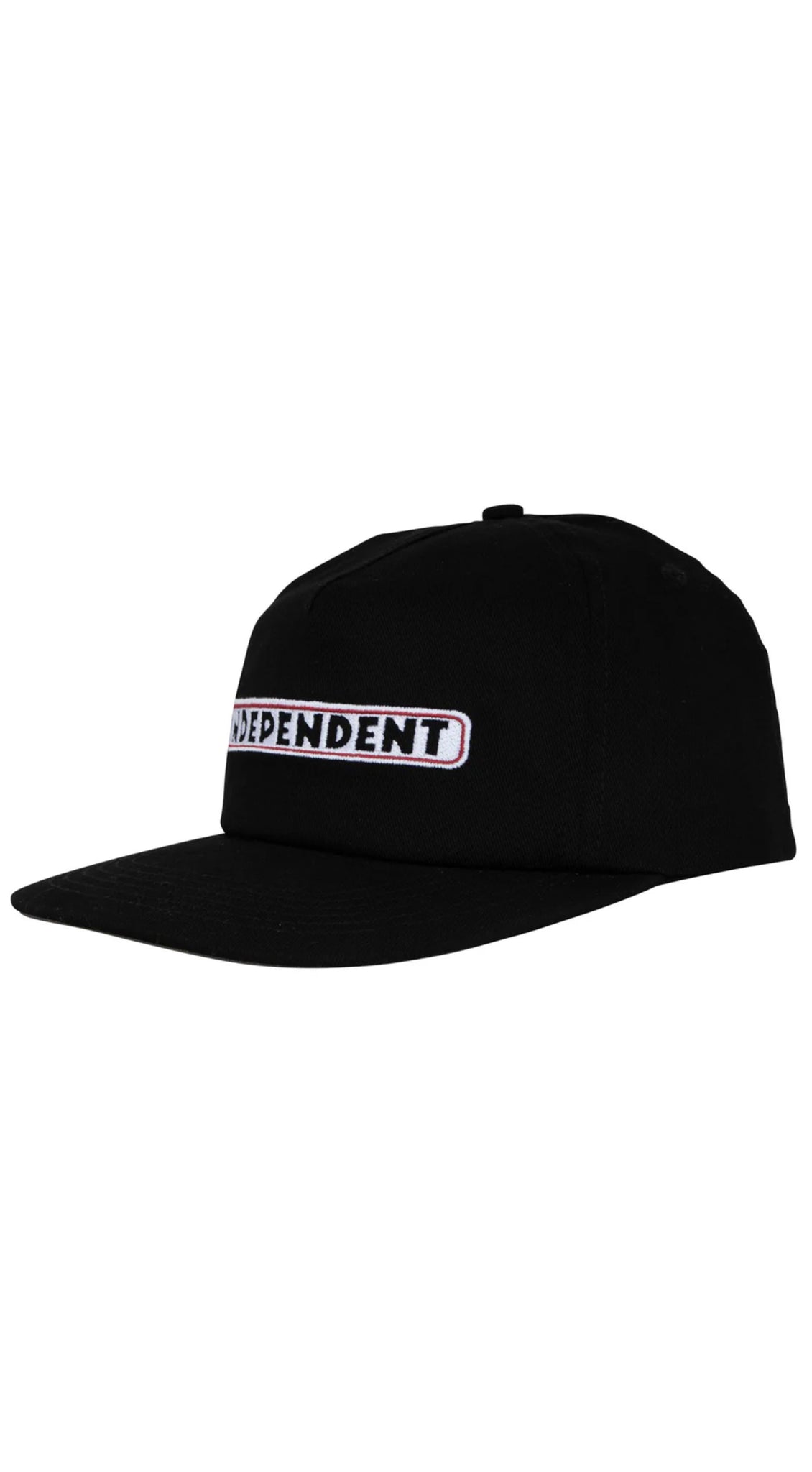 Independent Bar Logo Snapback Hat – Unstructured- Gorra