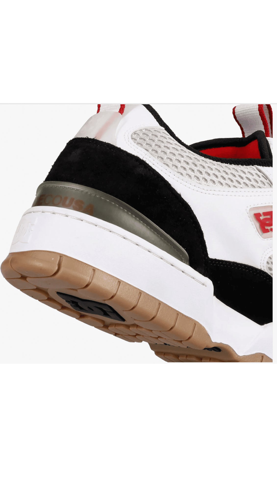 DCSHOES JS 1 Black/White/Red- Zapatillas