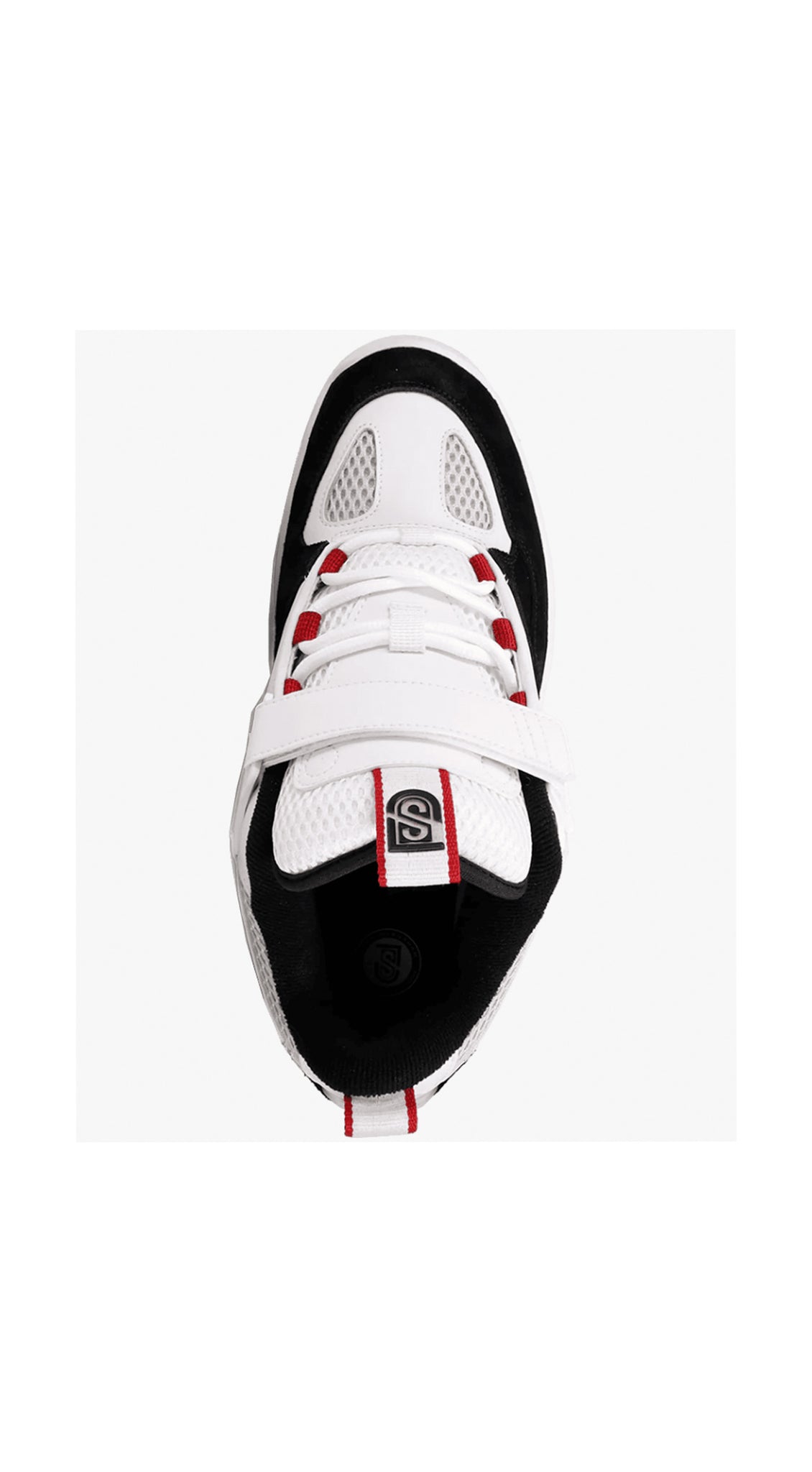 DCSHOES JS 1 Black/White/Red- Zapatillas