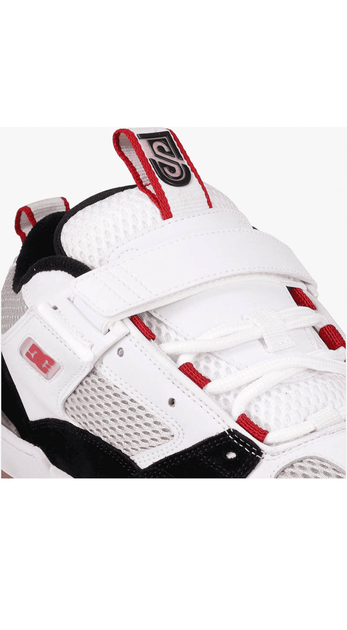 DCSHOES JS 1 Black/White/Red- Zapatillas