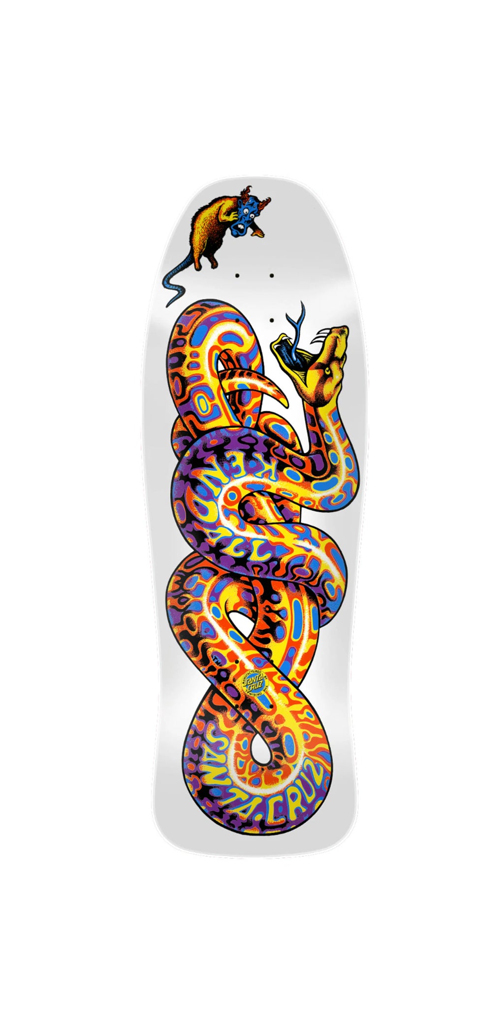 Santa Cruz Kendall Snake Santa Cruz 9.975 Reissue Skateboard Deck Preorder - Tabla