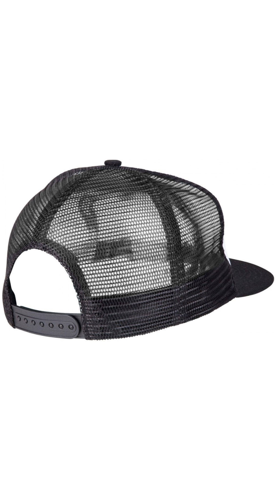 Santa Cruz Cap Classic Hand Mesh (White/Black) Hat- Gorra