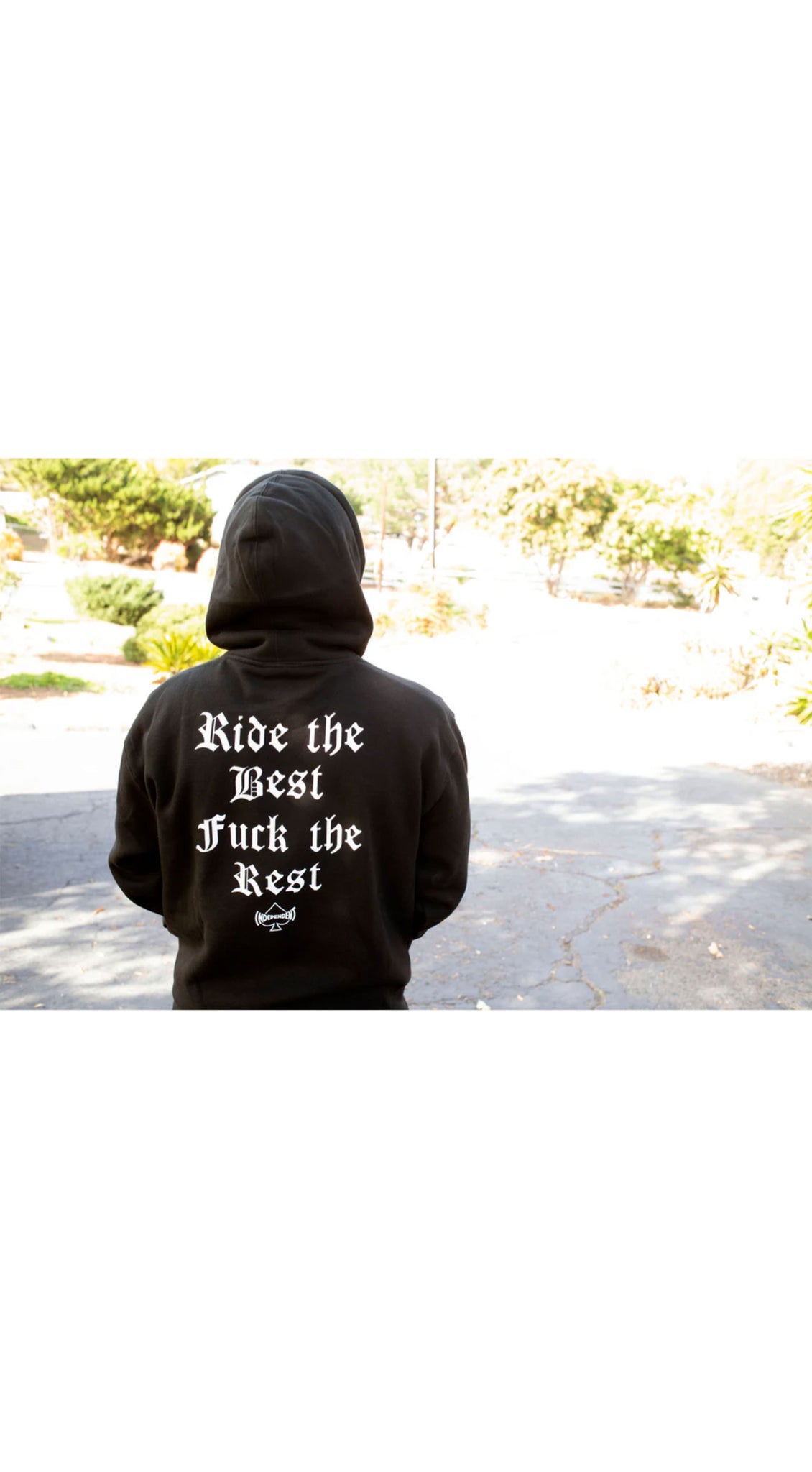 Independent Motörhead Warpig P/O Hooded Heavyweight Sweatshirt Black - Sudadera