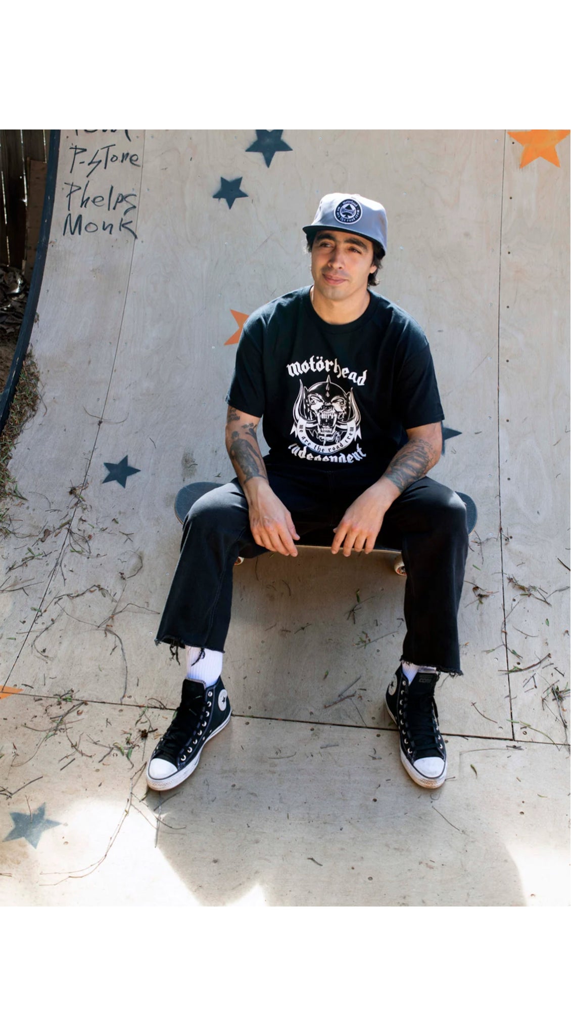 Independent Motörhead Warpig S/S Heavyweight T-Shirt - Camiseta