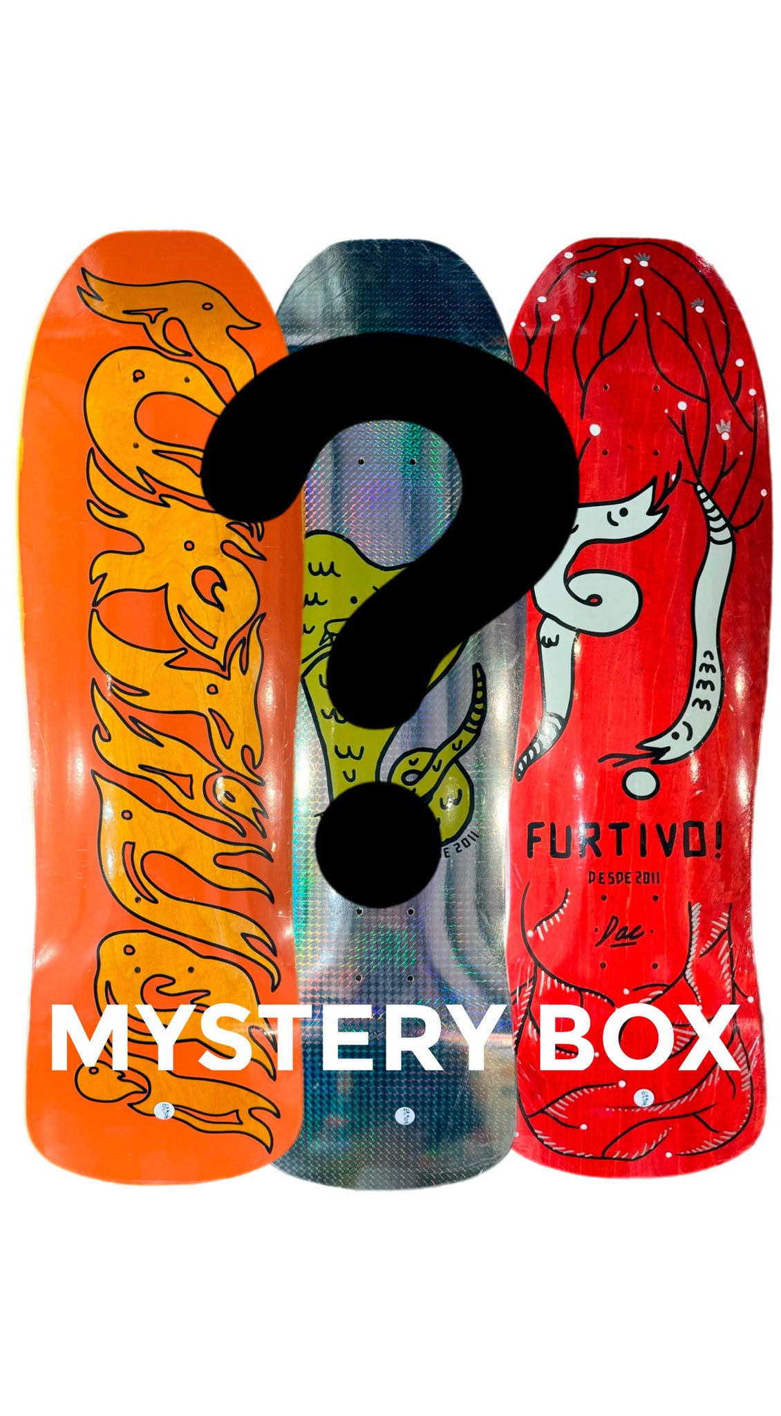 Furtivo F7 9.35 Mystery Box – Edición Limitada- Tabla Skate