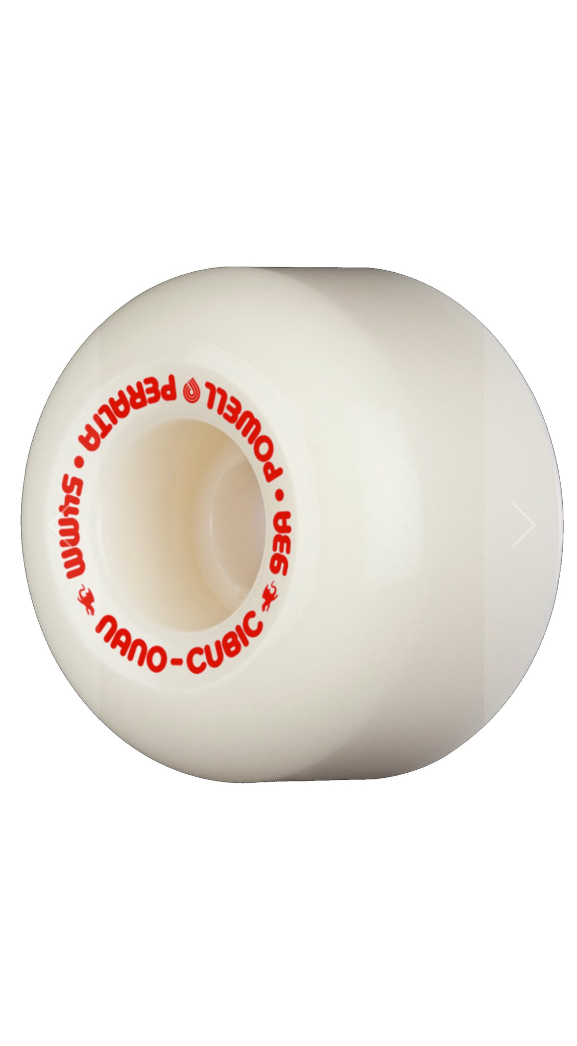 Powell Peralta Nano Cubic 54x36mm 93A Skateboard Wheels - Ruedas