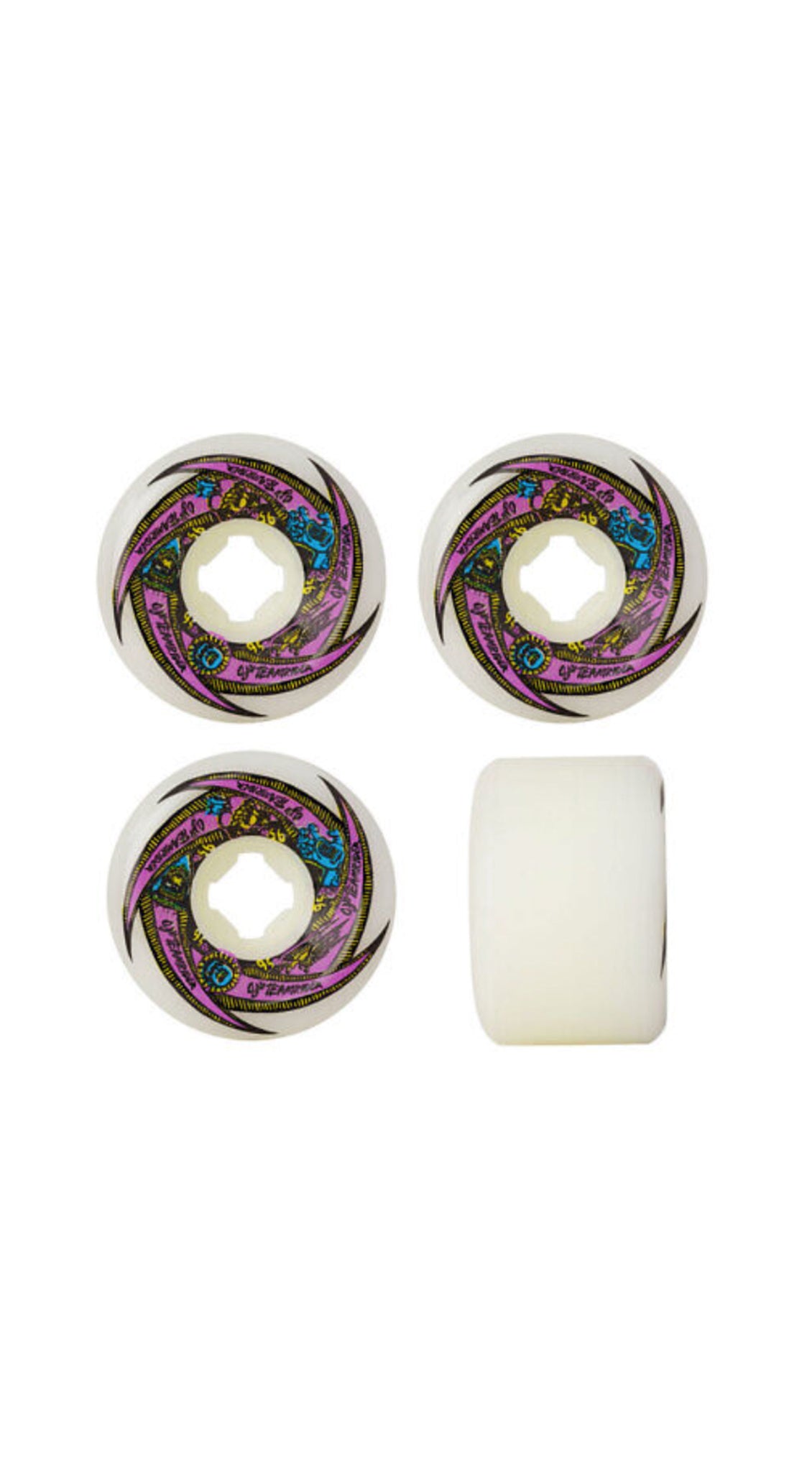 OJ WHEELS OJ-II TEAM RIDER 57MM 95A Skate Wheels- Ruedas