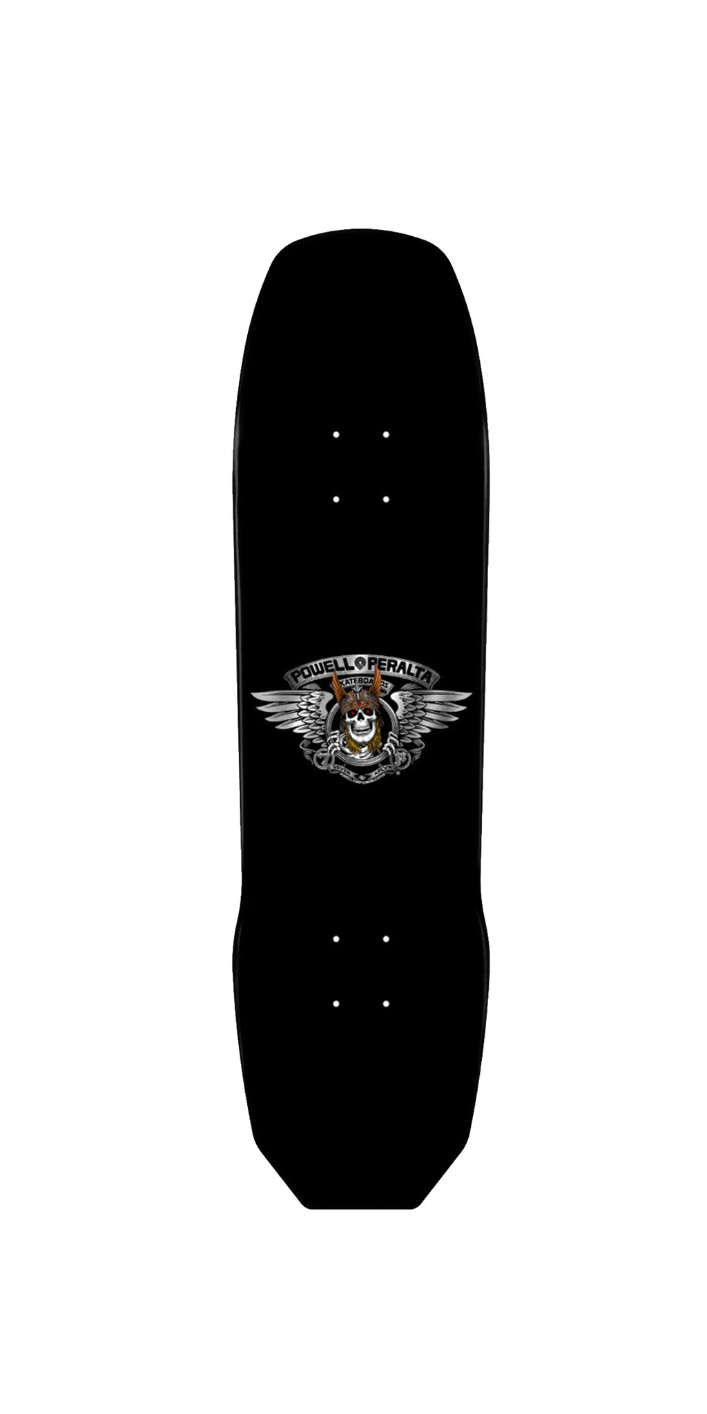 Powell Peralta Andy Anderson Heron Skull 8.45" Silver Skateboard Deck – Tabla Skate
