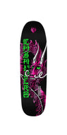 Powell Peralta Pro Flight Steve Caballero Ban This 9.265 x 32 Black Pink Foil Skateboard Deck - Tabla