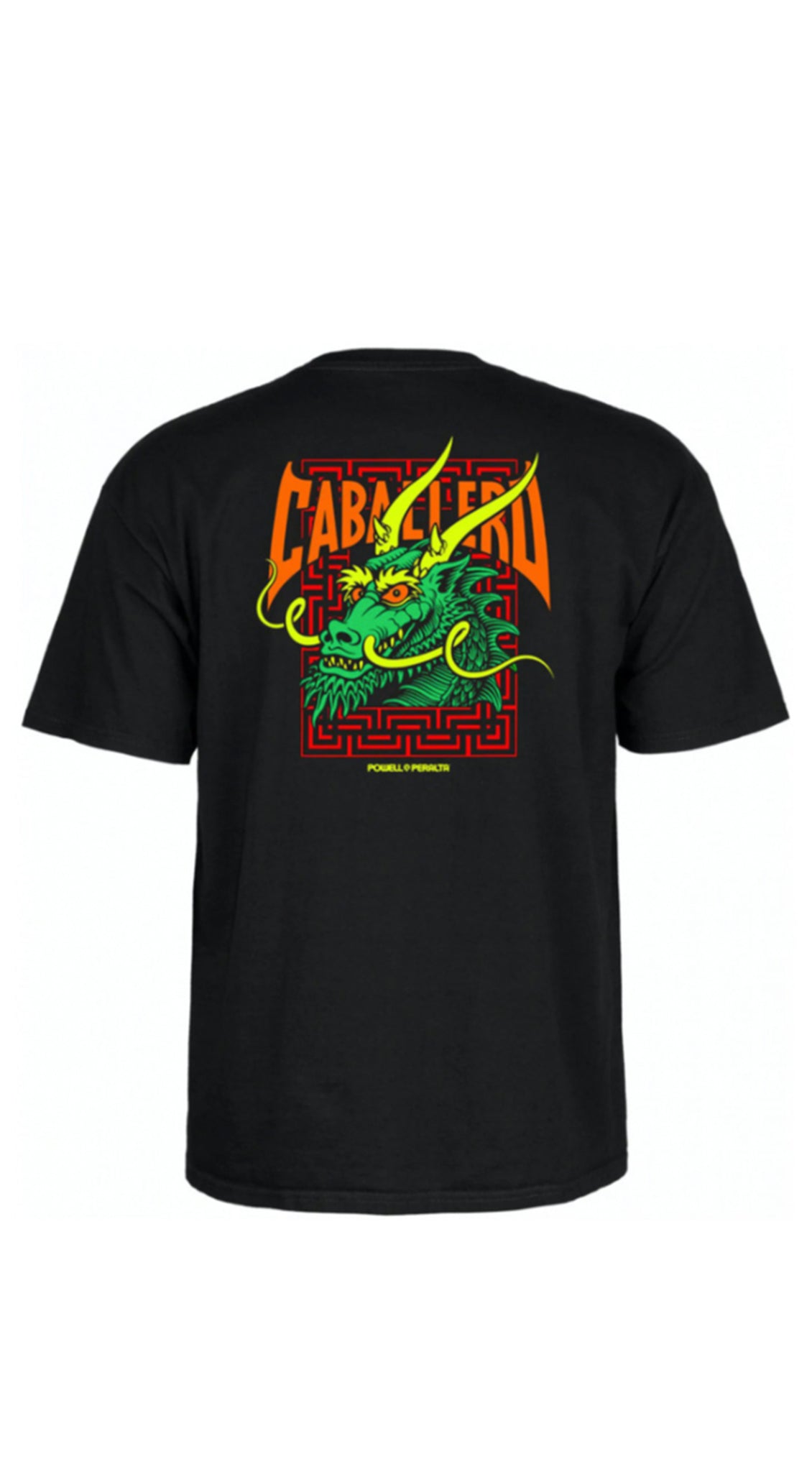 Powell Peralta Tee Caballero Street Dragon Black- Camiseta