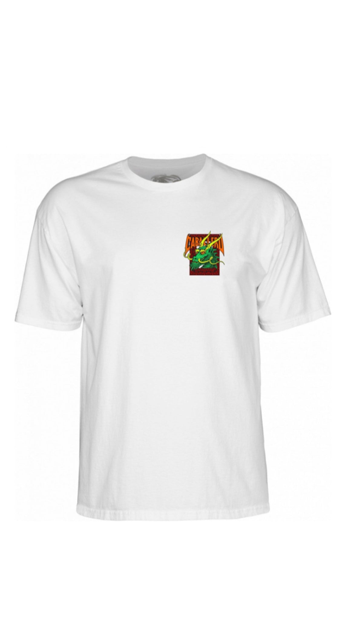 Powell Peralta Tee Caballero Street Dragon White -Camiseta