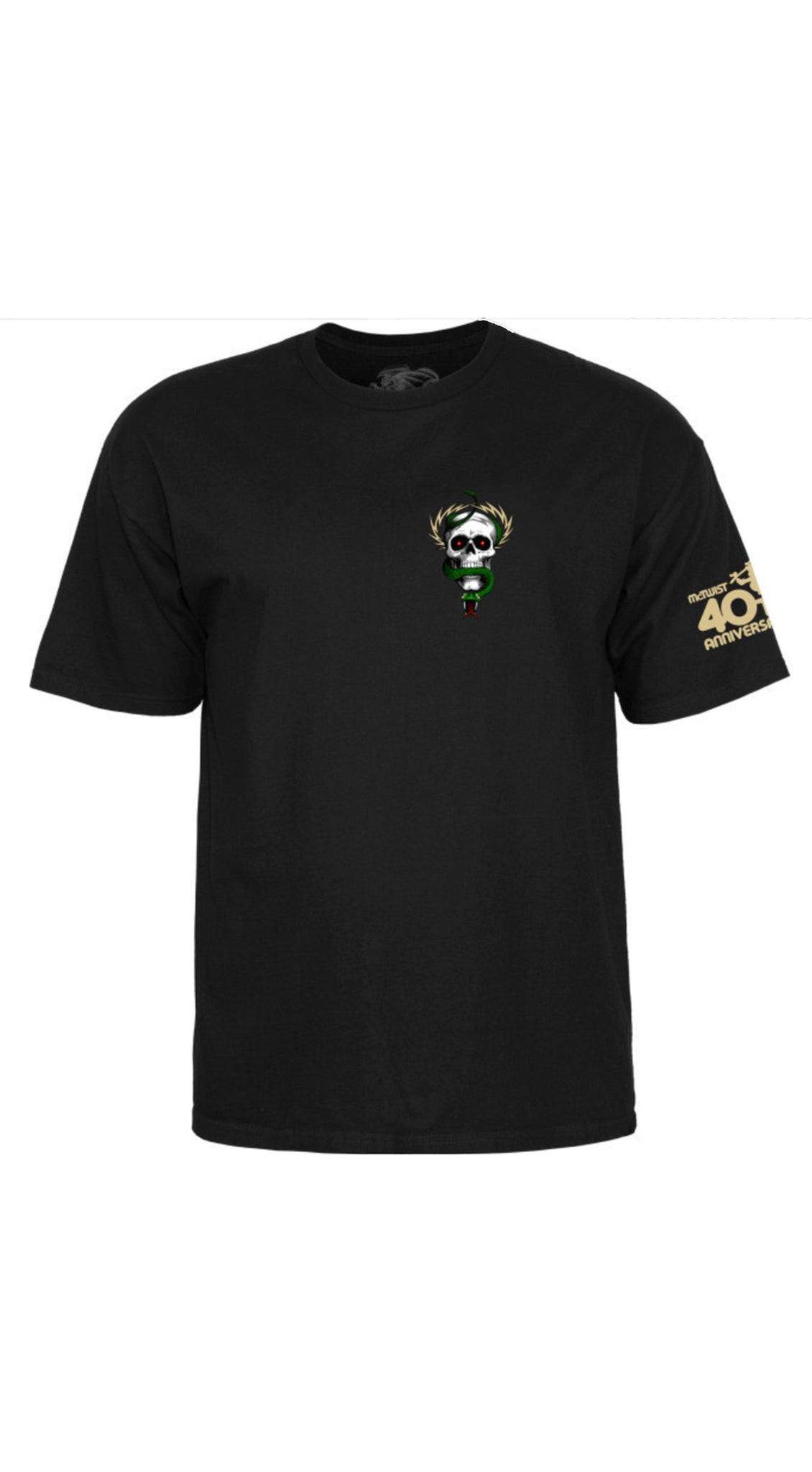 Powell Peralta Tee Mcgill Skull&Snake 40Th- Camiseta