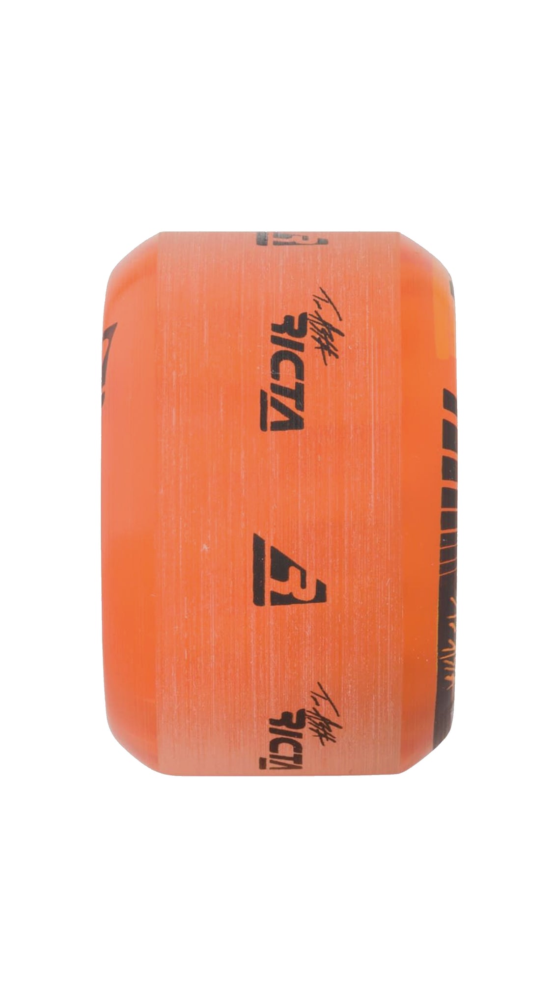 Ricta Asta Speedrings Clear Orange Slim 53mm 95A - Ruedas